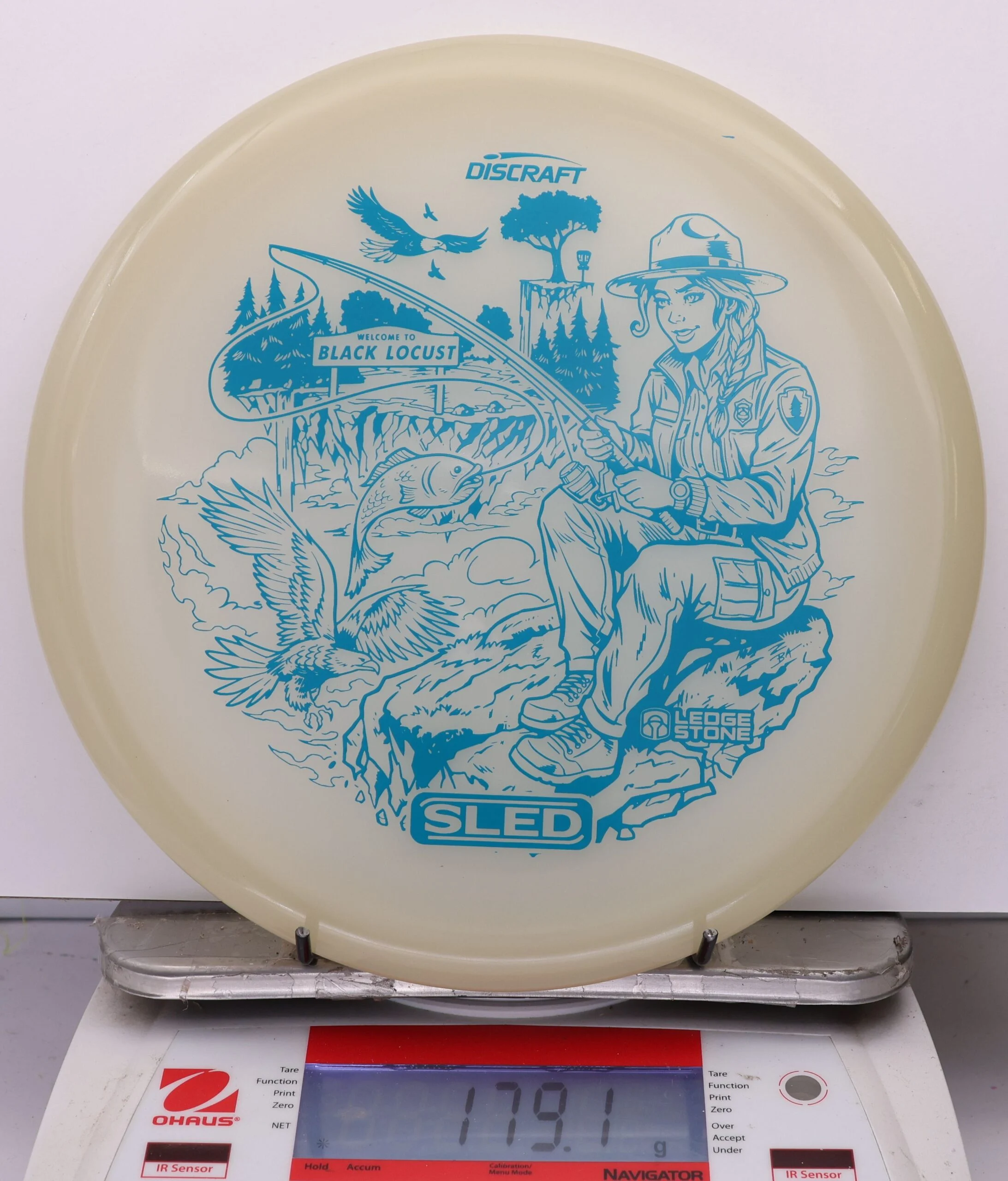 1101797 Mega Glow Sled, Toboggan Edition - Detroit 2026 Worlds - #10 Glow, 179