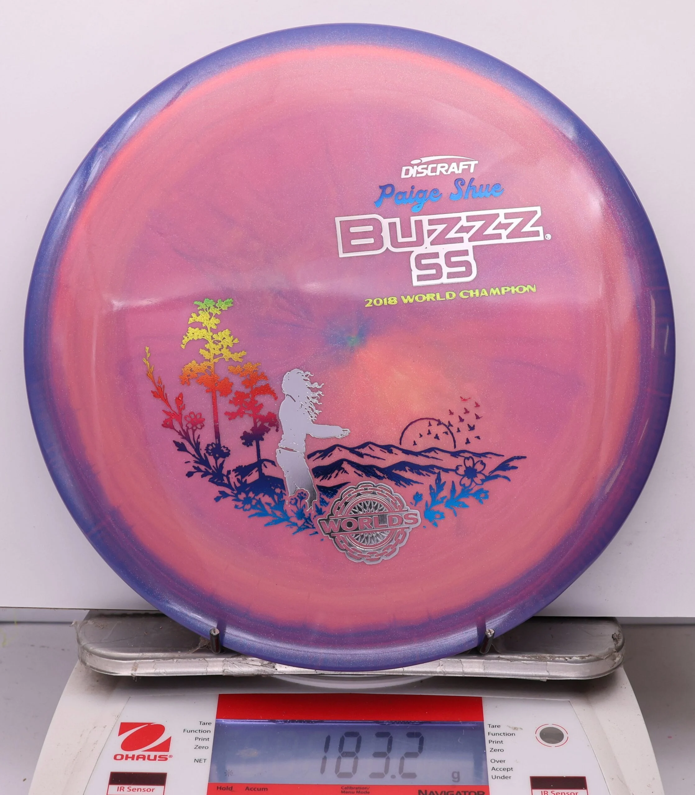 1102279 ESP Colorshift Buzzz SS, Paige Shue 2018 World Champion - Detroit 2026 Worlds - #02 PurplePink, 183