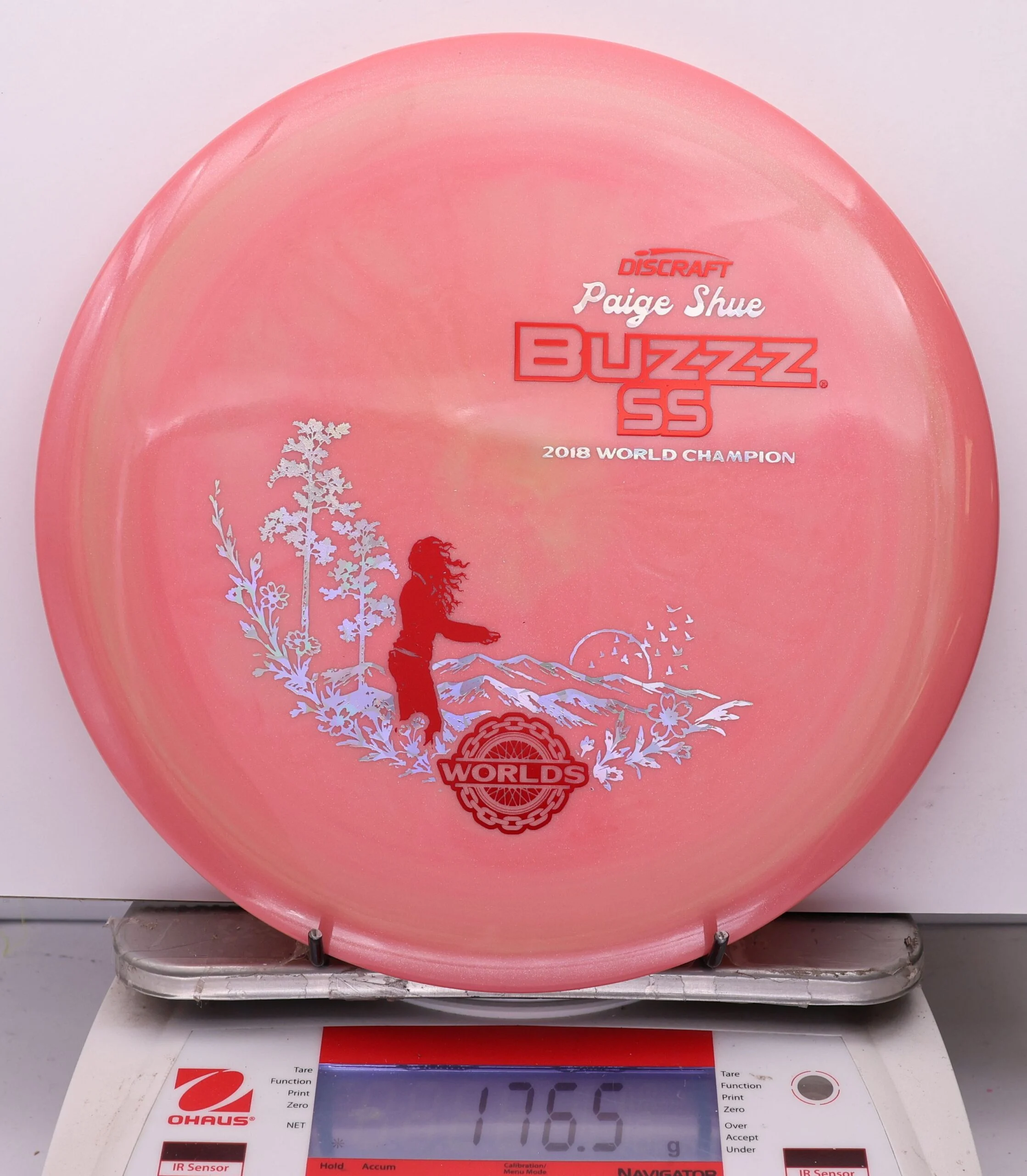 1102294 ESP Colorshift Buzzz SS, Paige Shue 2018 World Champion - Detroit 2026 Worlds - #08 Pinkish, 177