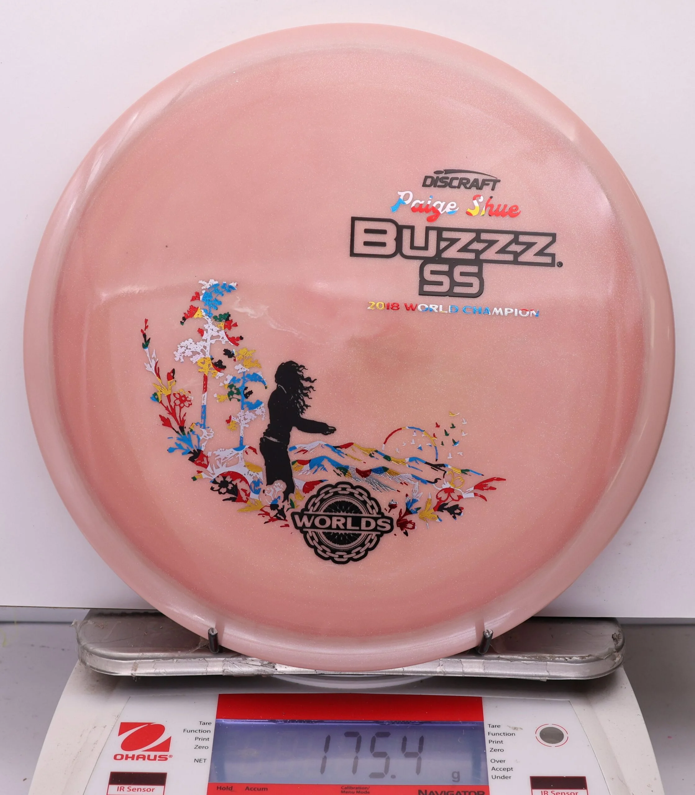 1102296 ESP Colorshift Buzzz SS, Paige Shue 2018 World Champion - Detroit 2026 Worlds - #10 LtPeach, 175