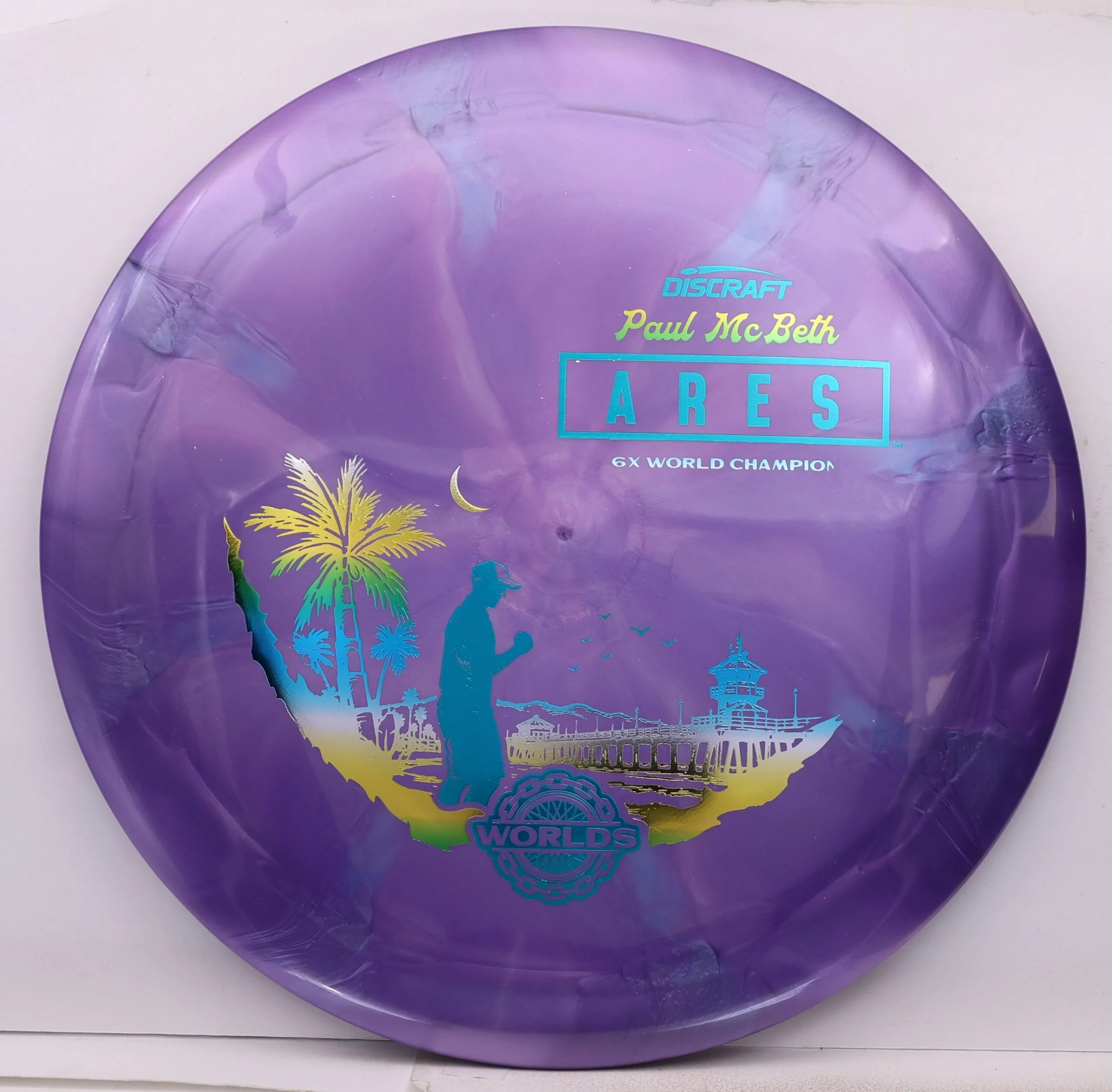 Titanium Swirl Ares, Paul McBeth 6x - Detroit 2026 Worlds