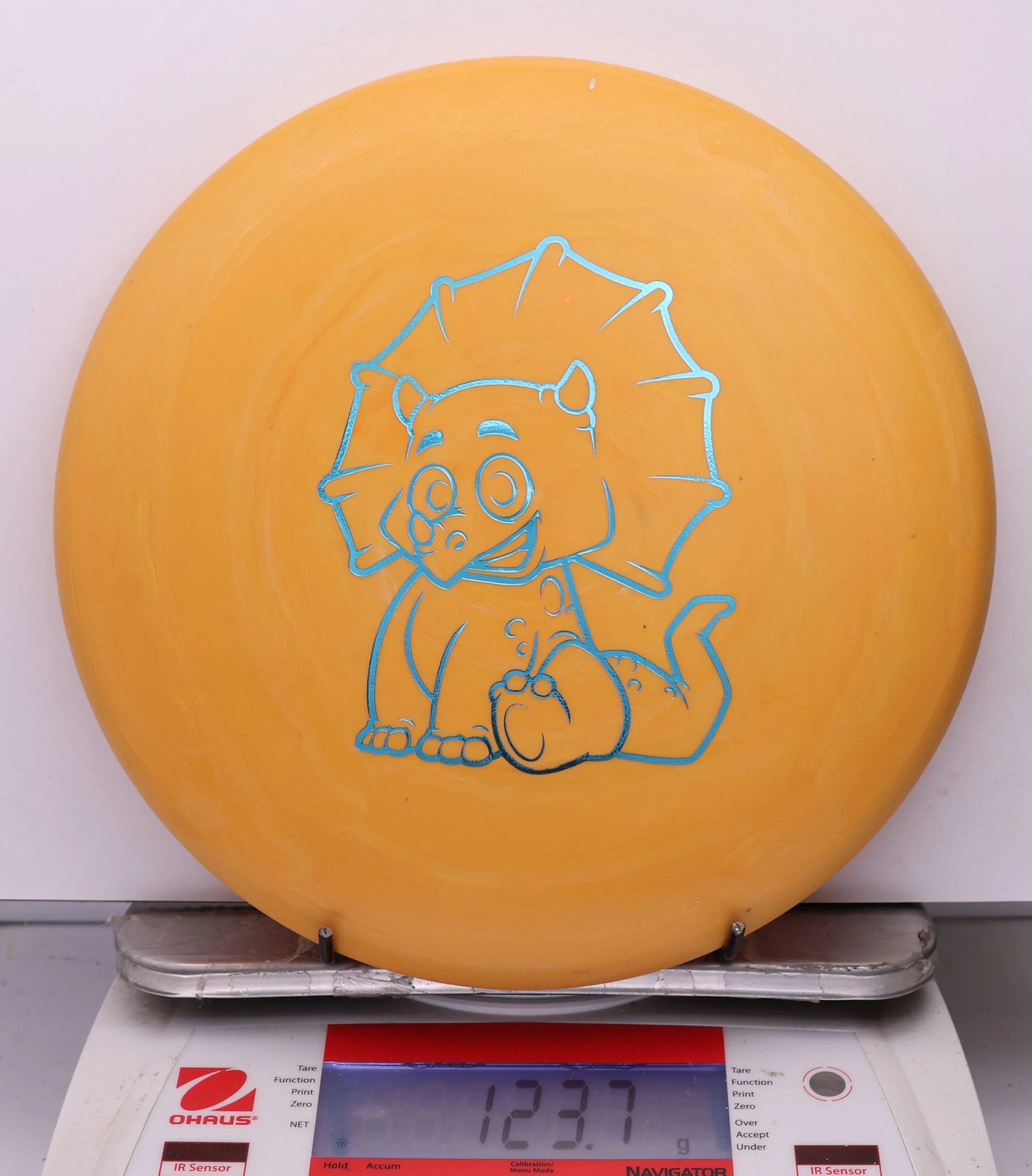 1103204 Egg Shell Triceratops - #698 LtORange, 124