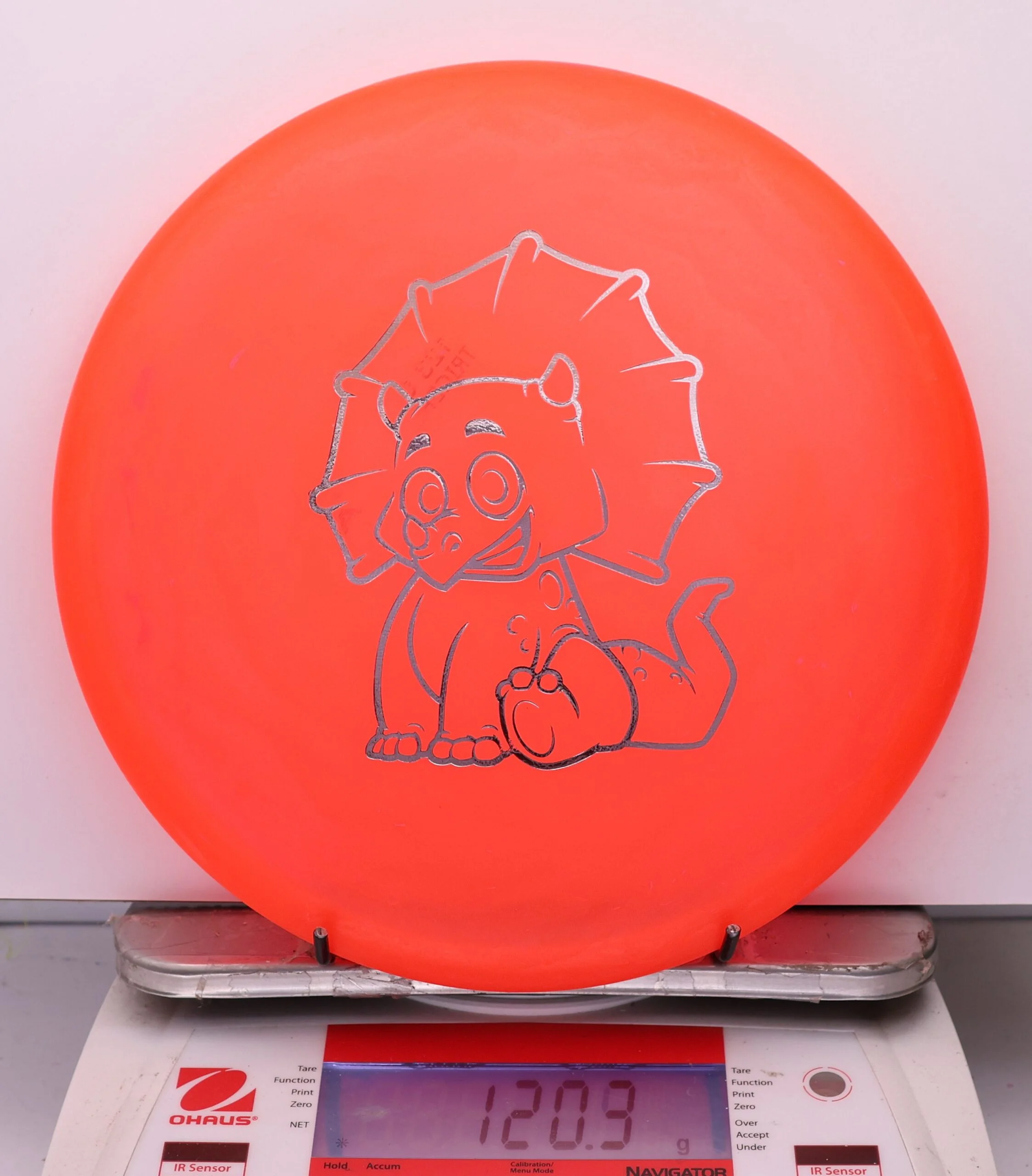 1103207 Egg Shell Triceratops - #700 RedOrange, 120