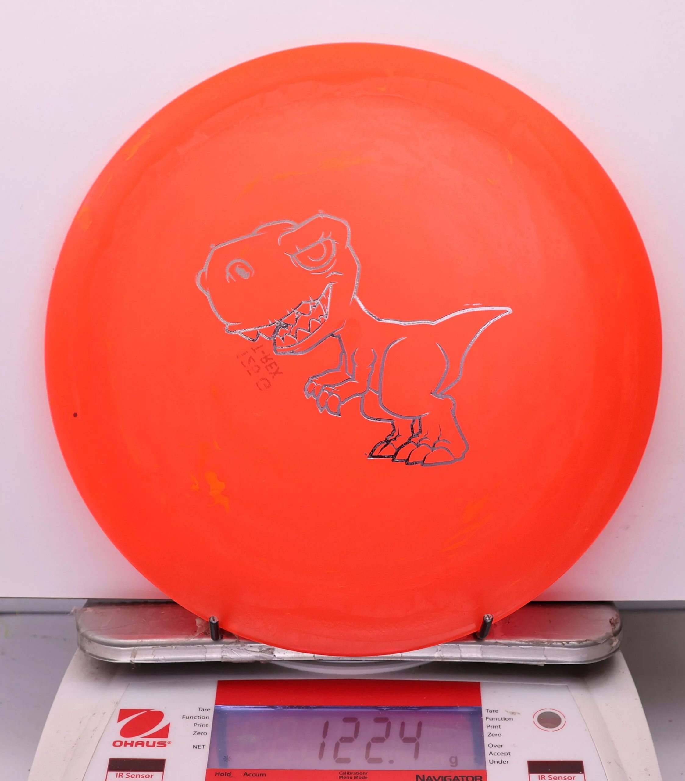1103223 Egg Shell Tyrannosaurus Rex - #699 Red, 122