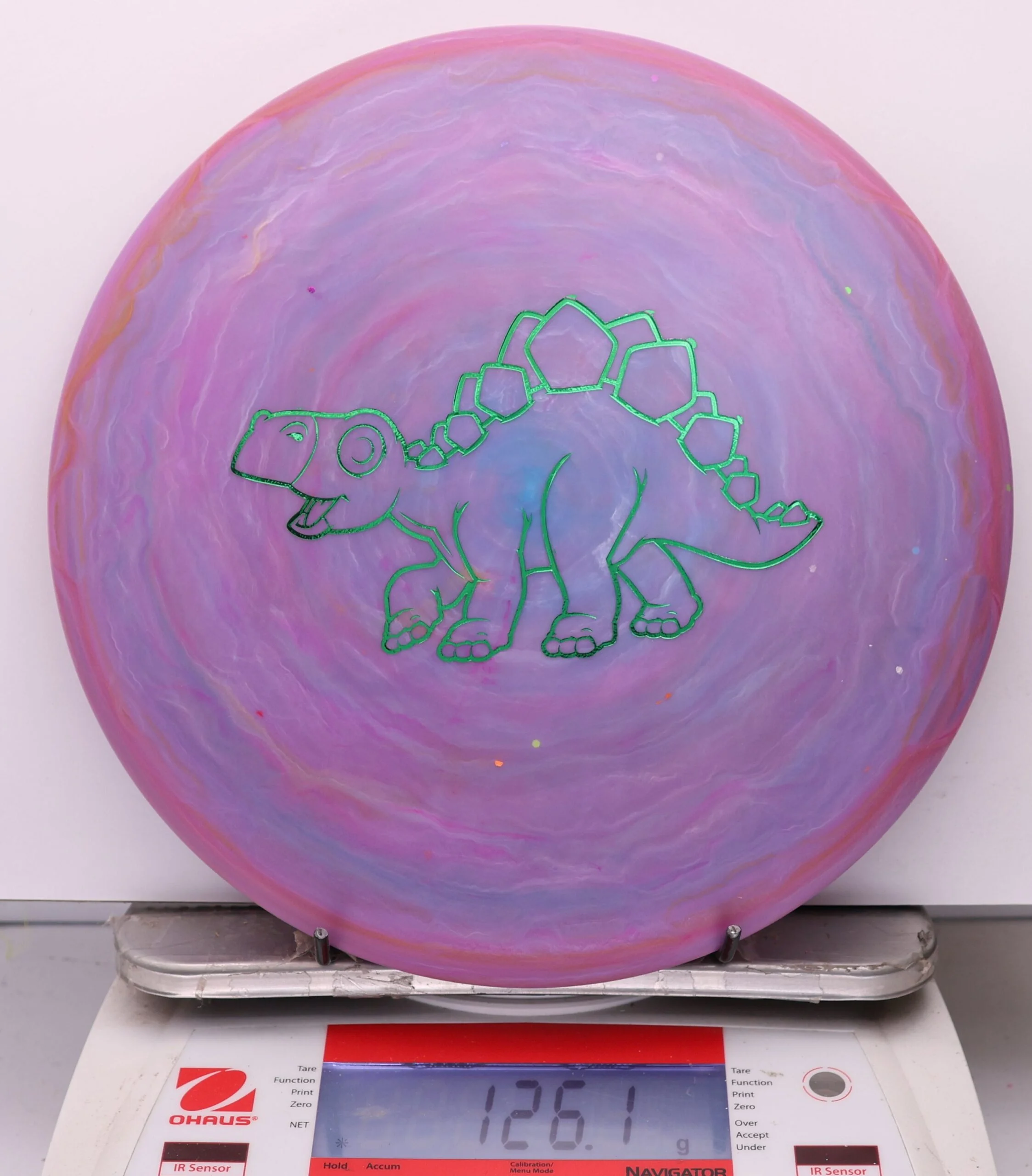 1103261 Egg Shell Stegosaurus - #699 MagentaPurple, 126