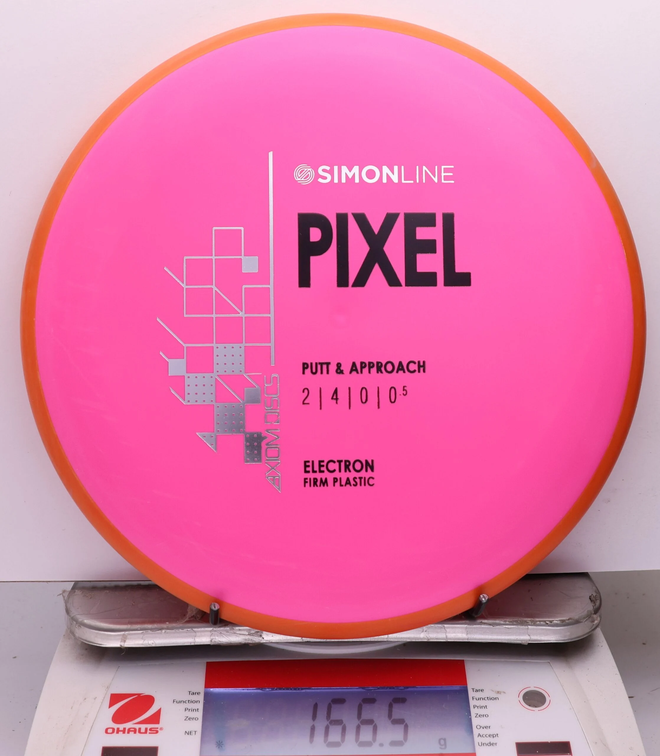 1106645 Simon Line Electron Firm Pixel - #25 Orange-Pink, 167