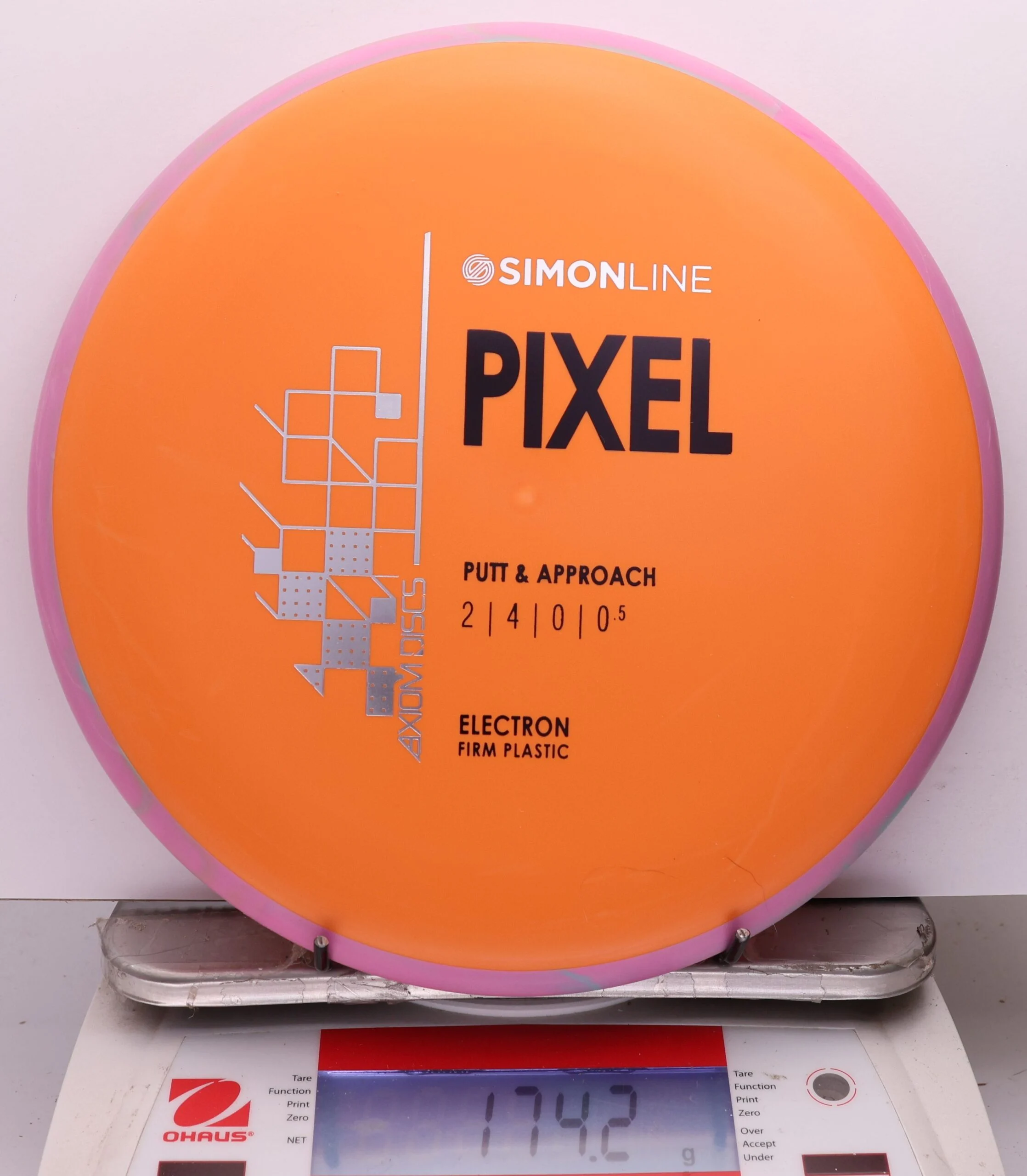 1106648 Simon Line Electron Firm Pixel - #28 Pink-Orange, 174