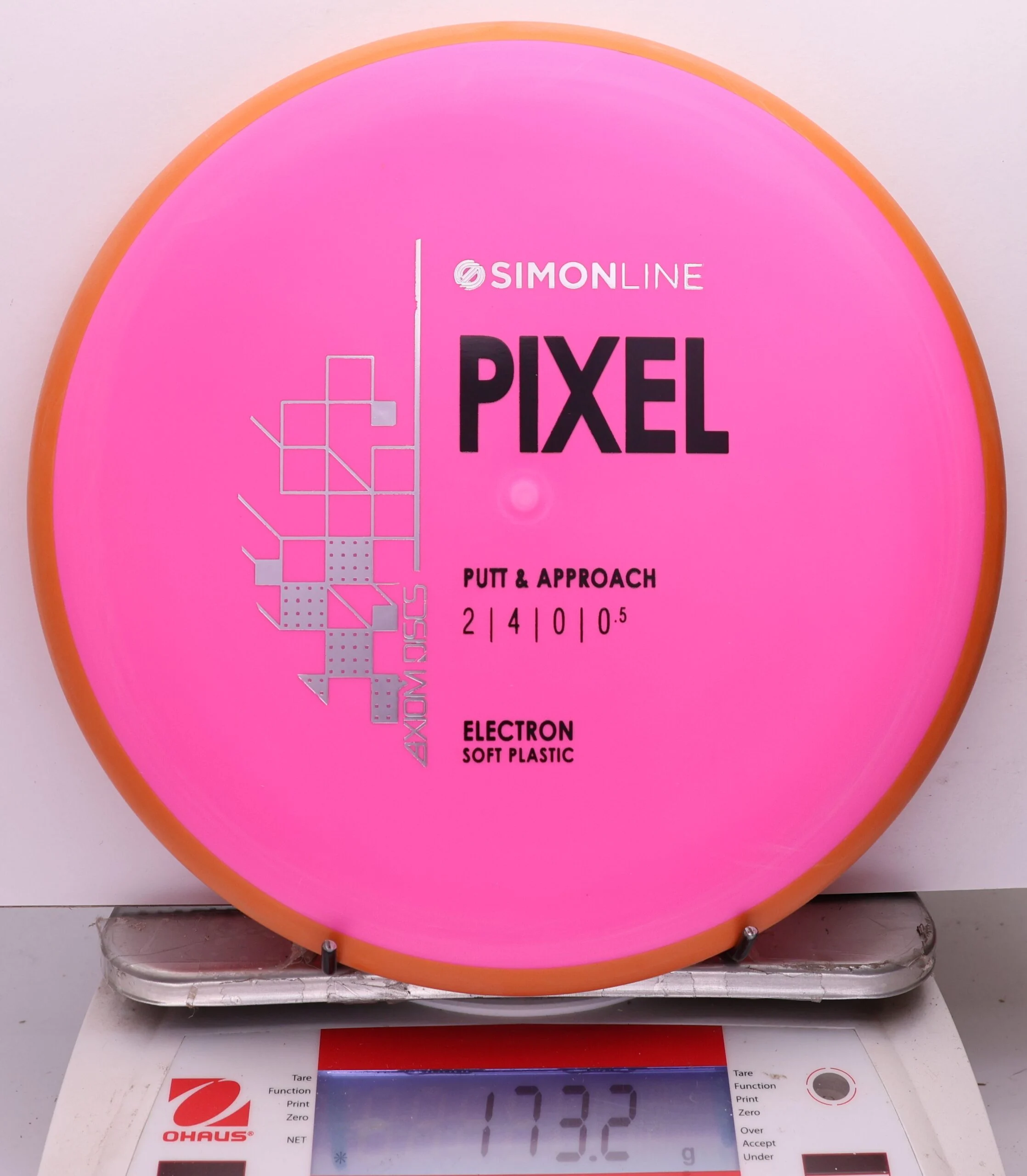 1106734 Simon Line Electron Soft Pixel - #71 Orange-Pink, 173