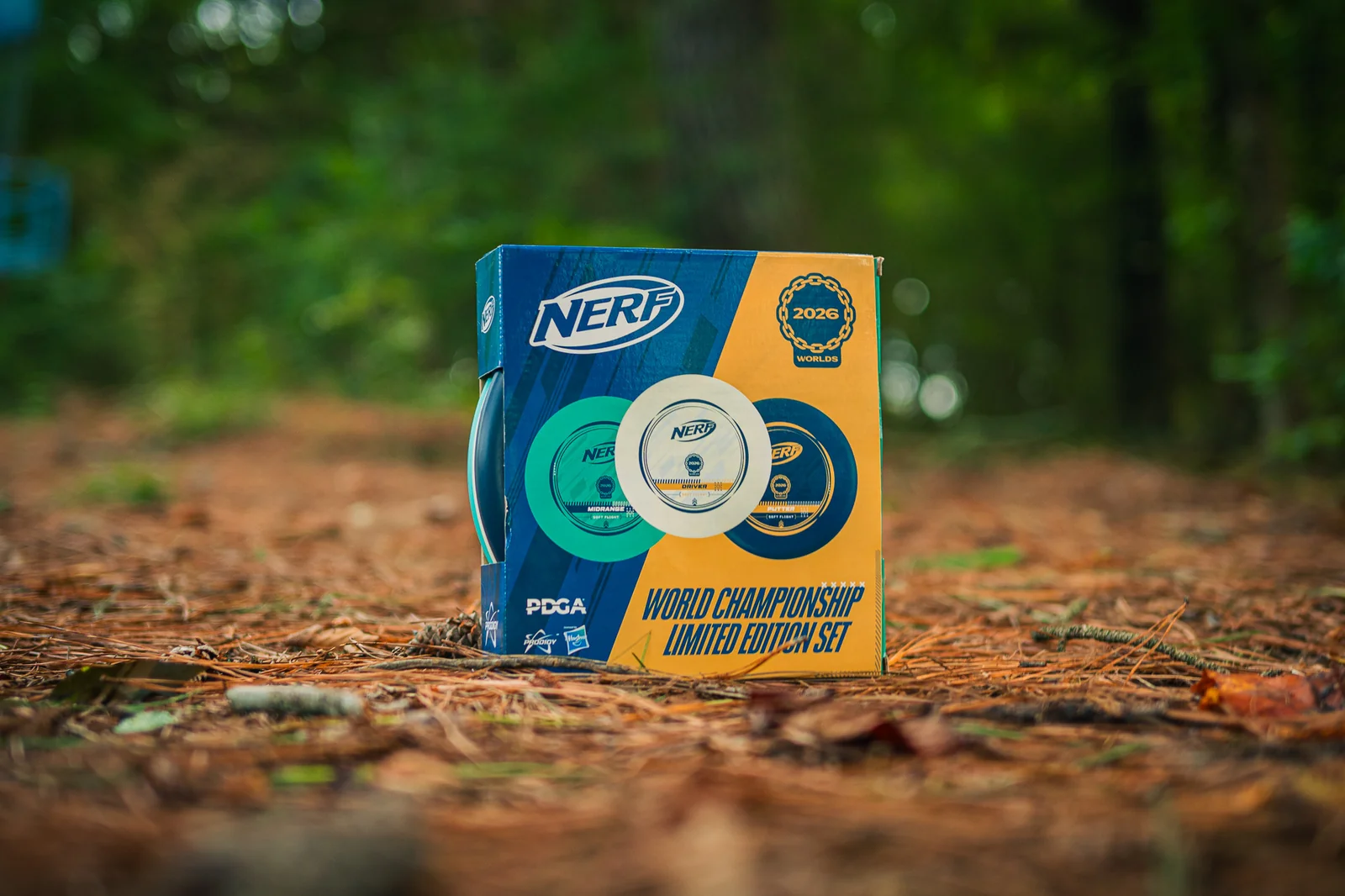 NERF x Prodigy Soft Flight PDGA World Championship 3-Disc Set, Limited Edition - Image 4