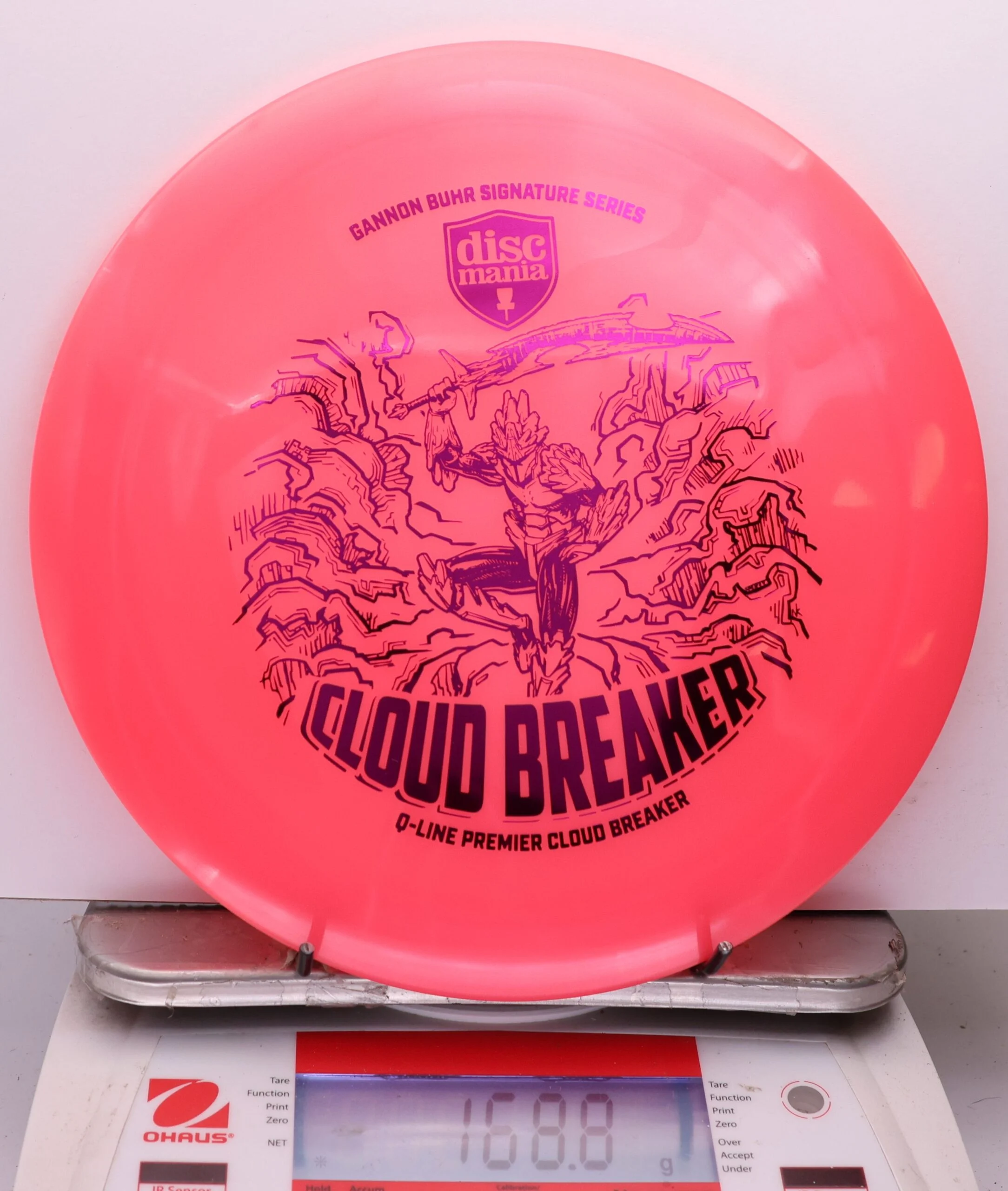 1107307 Q-Line Premier Cloud Breaker - Gannon Buhr 2026 Signature Series - #34 Pink, 169