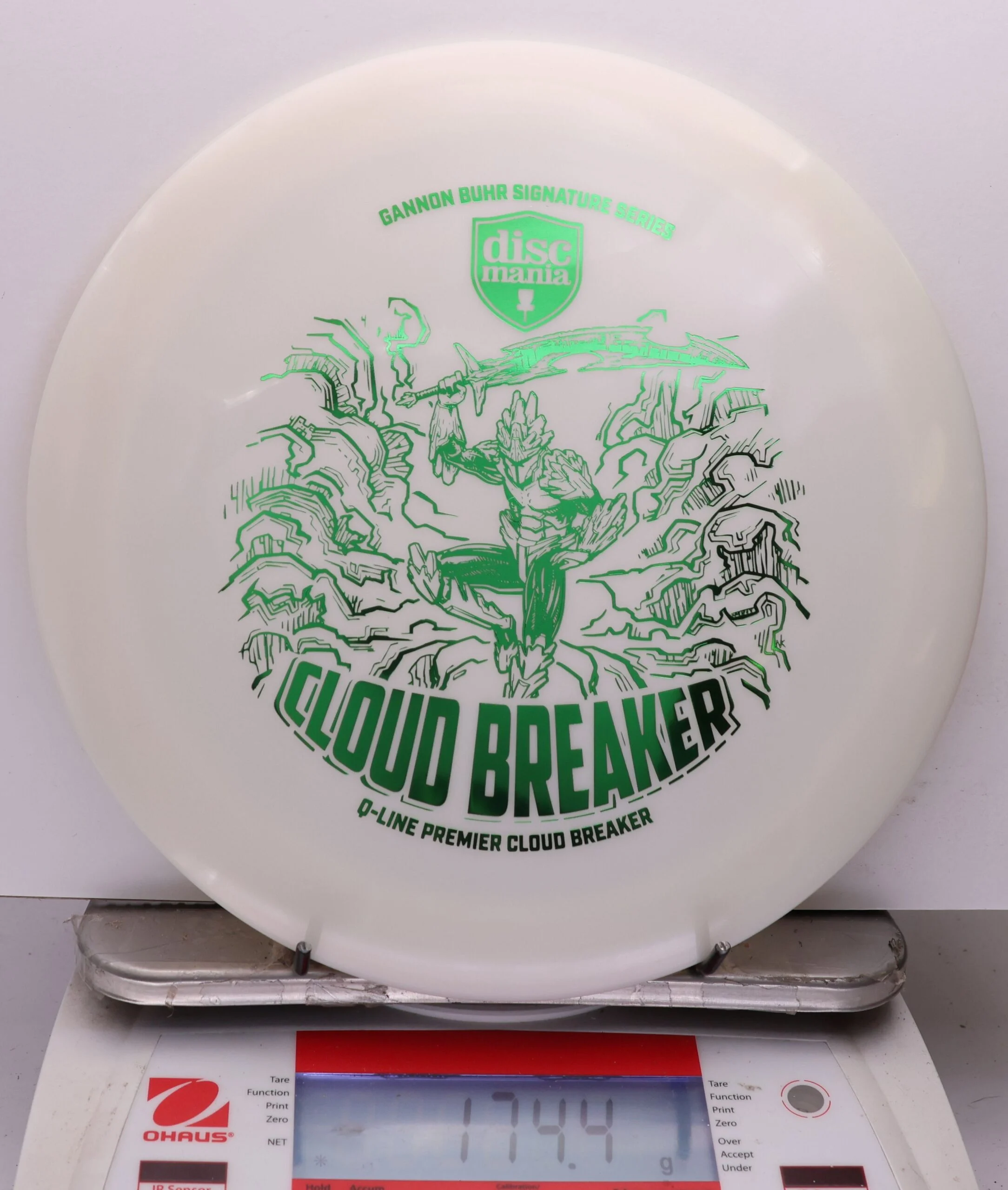 1107322 Q-Line Premier Cloud Breaker - Gannon Buhr 2026 Signature Series - #36 White, 174