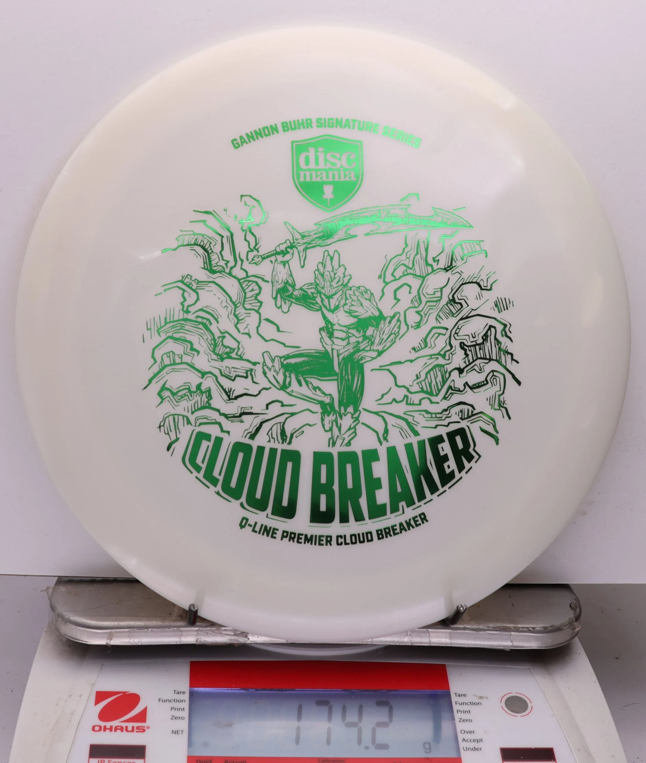 1107325 Q-Line Premier Cloud Breaker - Gannon Buhr 2026 Signature Series - #39 White, 174