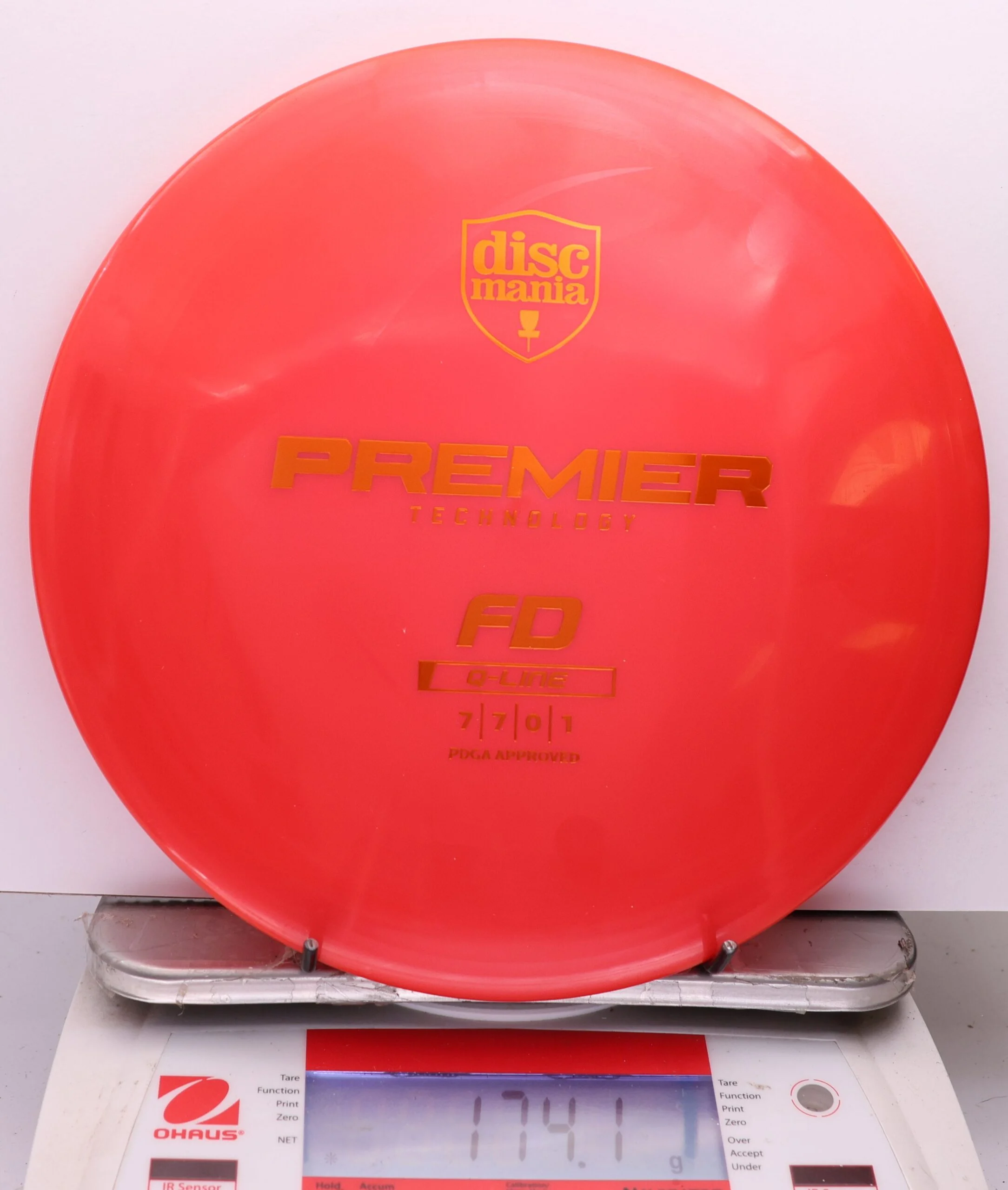 1107402 Q-Line Premier FD - #16 Red, 174