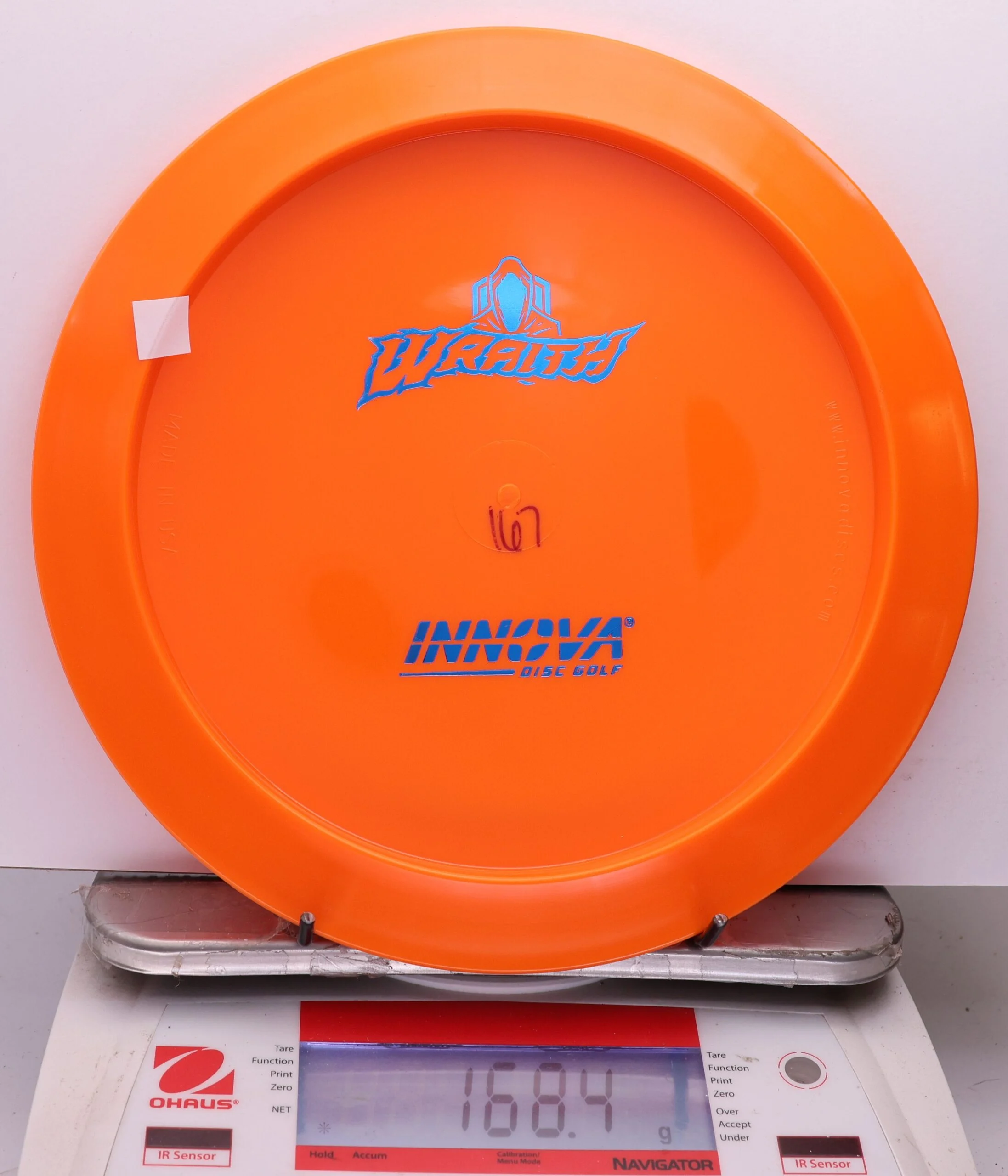 1109190 Star Wraith, Bottom Stamp - #201 Orange, 168