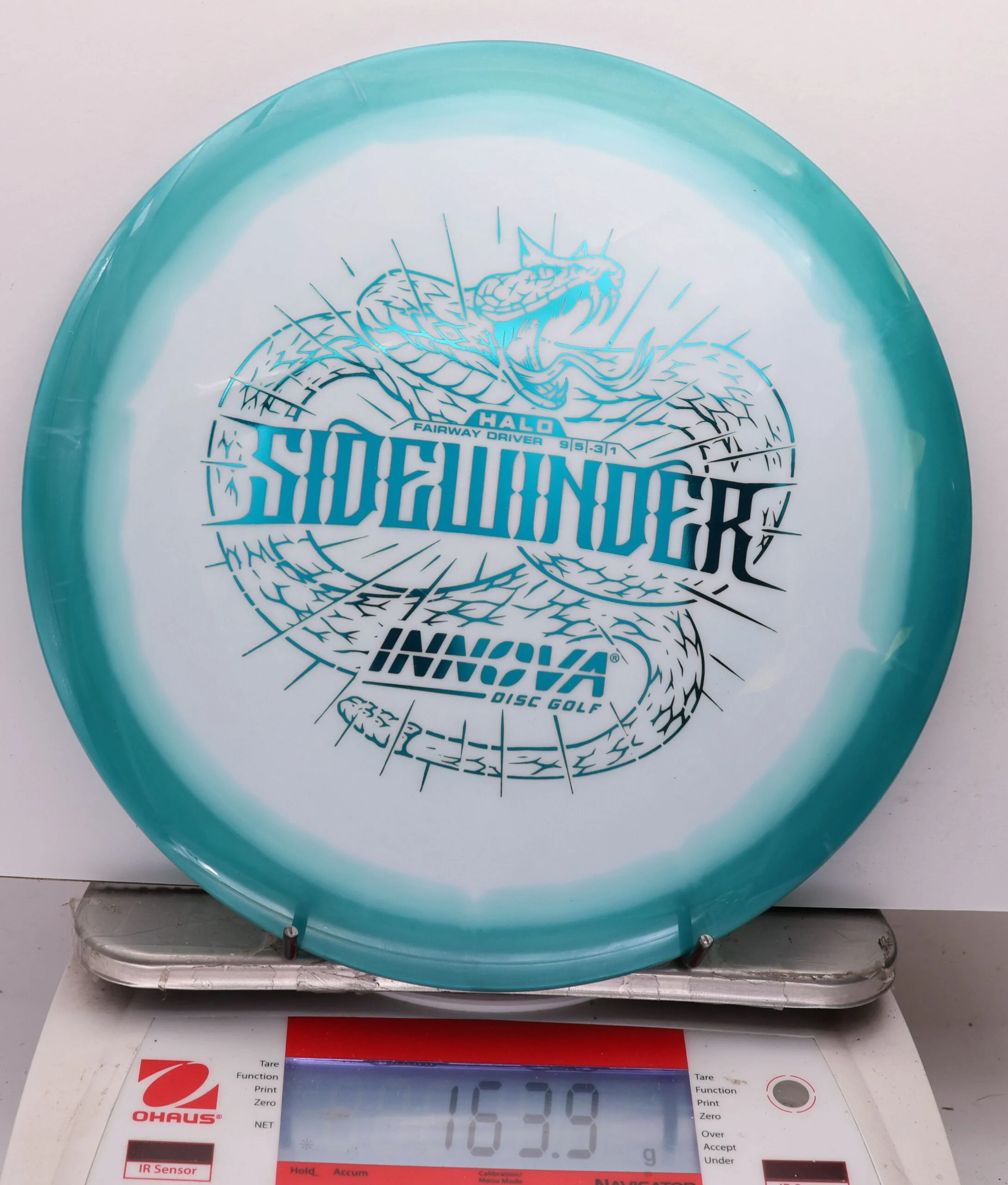 1110018 Halo Star Sidewinder - #201 Teal-White, 164