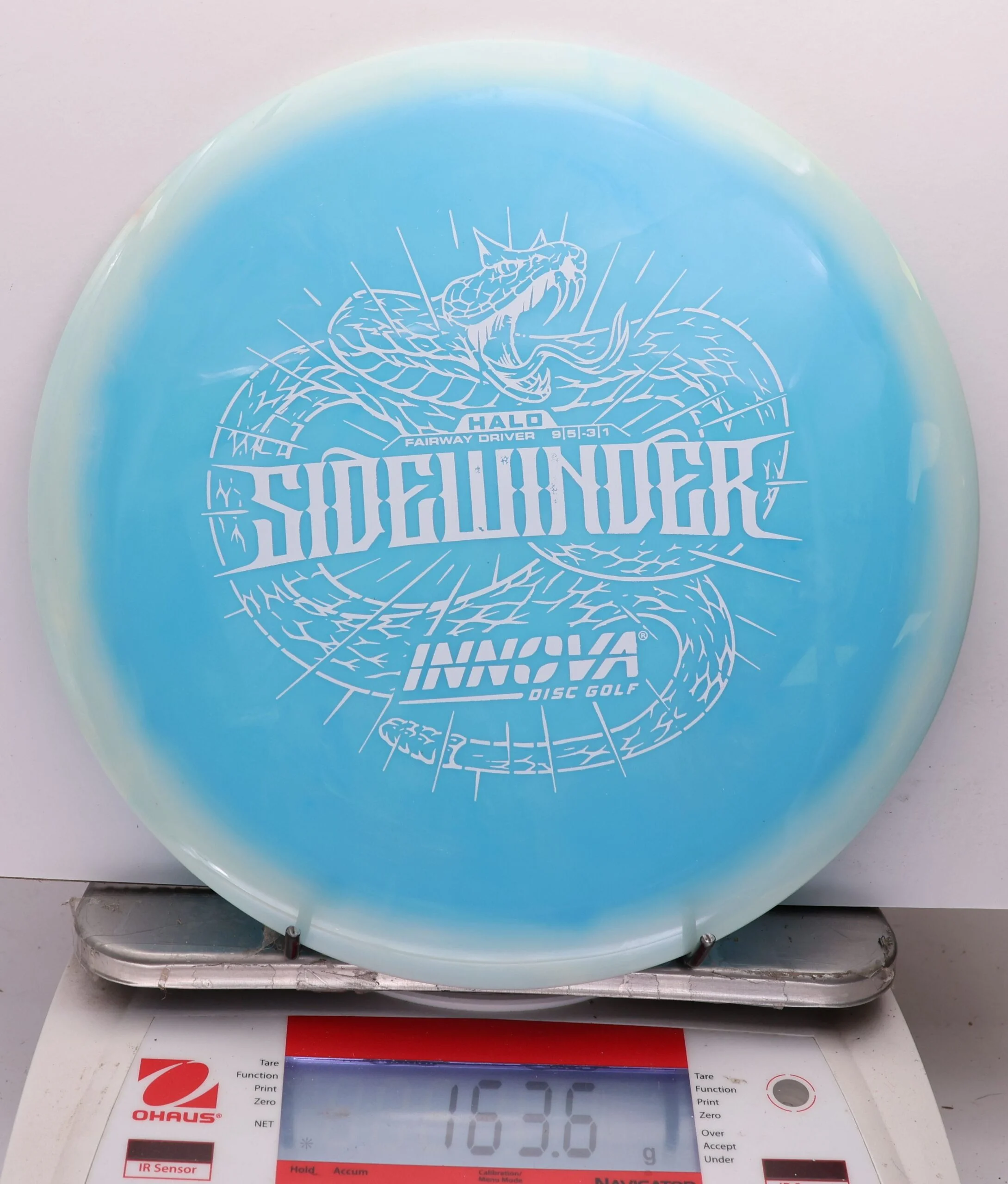 1110020 Halo Star Sidewinder - #203 White-LtBlue, 164