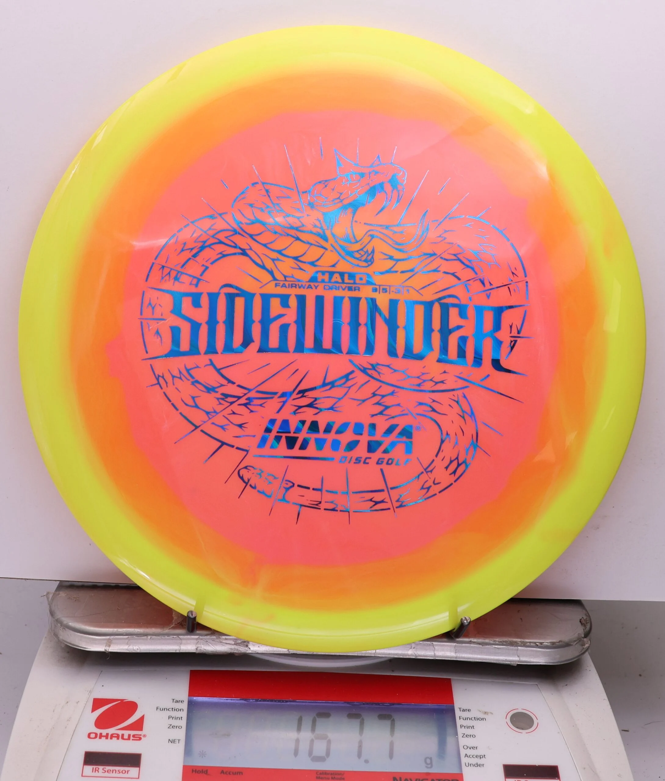 1110029 Halo Star Sidewinder - #207 Yellow-Pink, 168