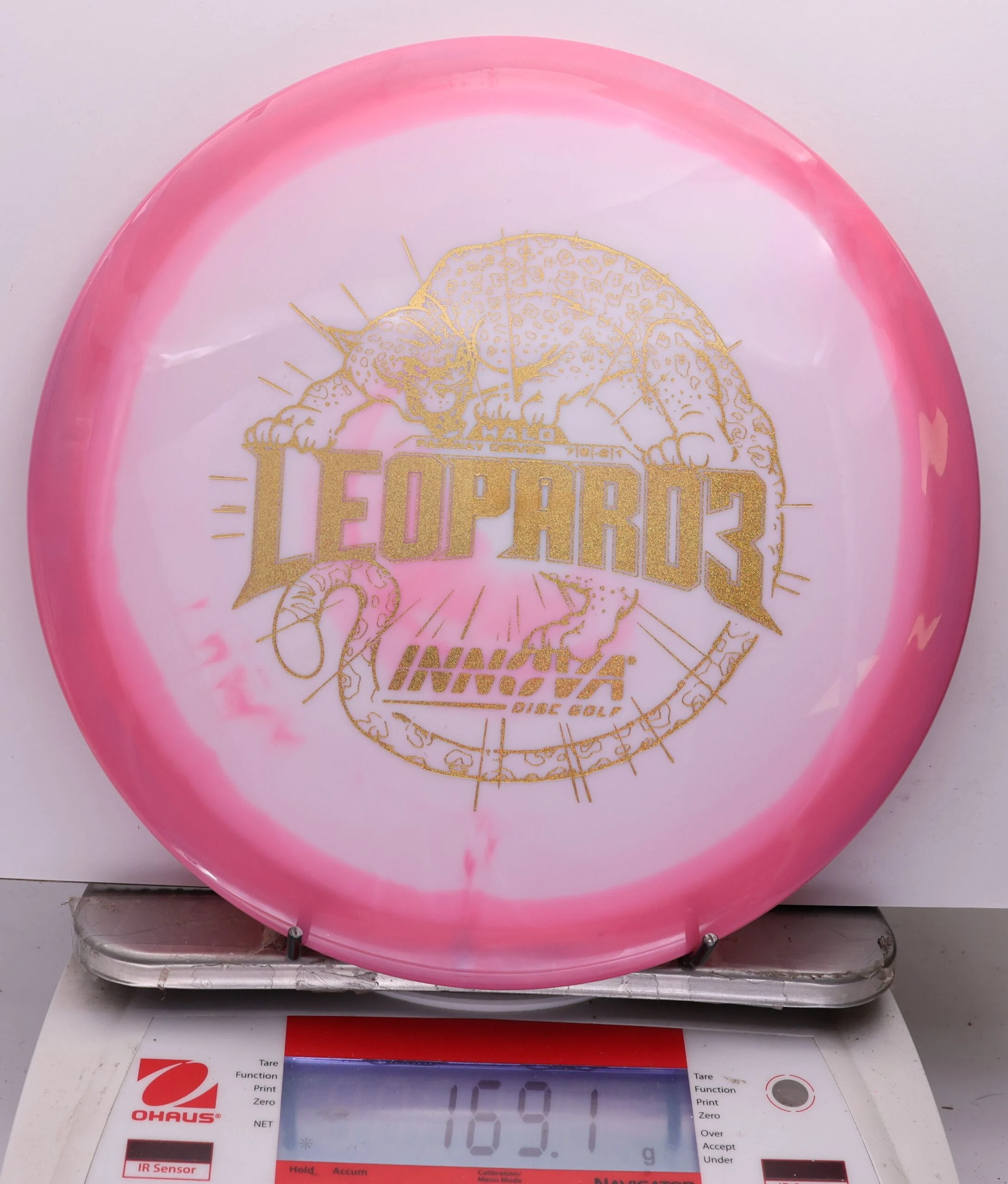 1110077 Halo Star Leopard3 - #201 Pink-White, 169