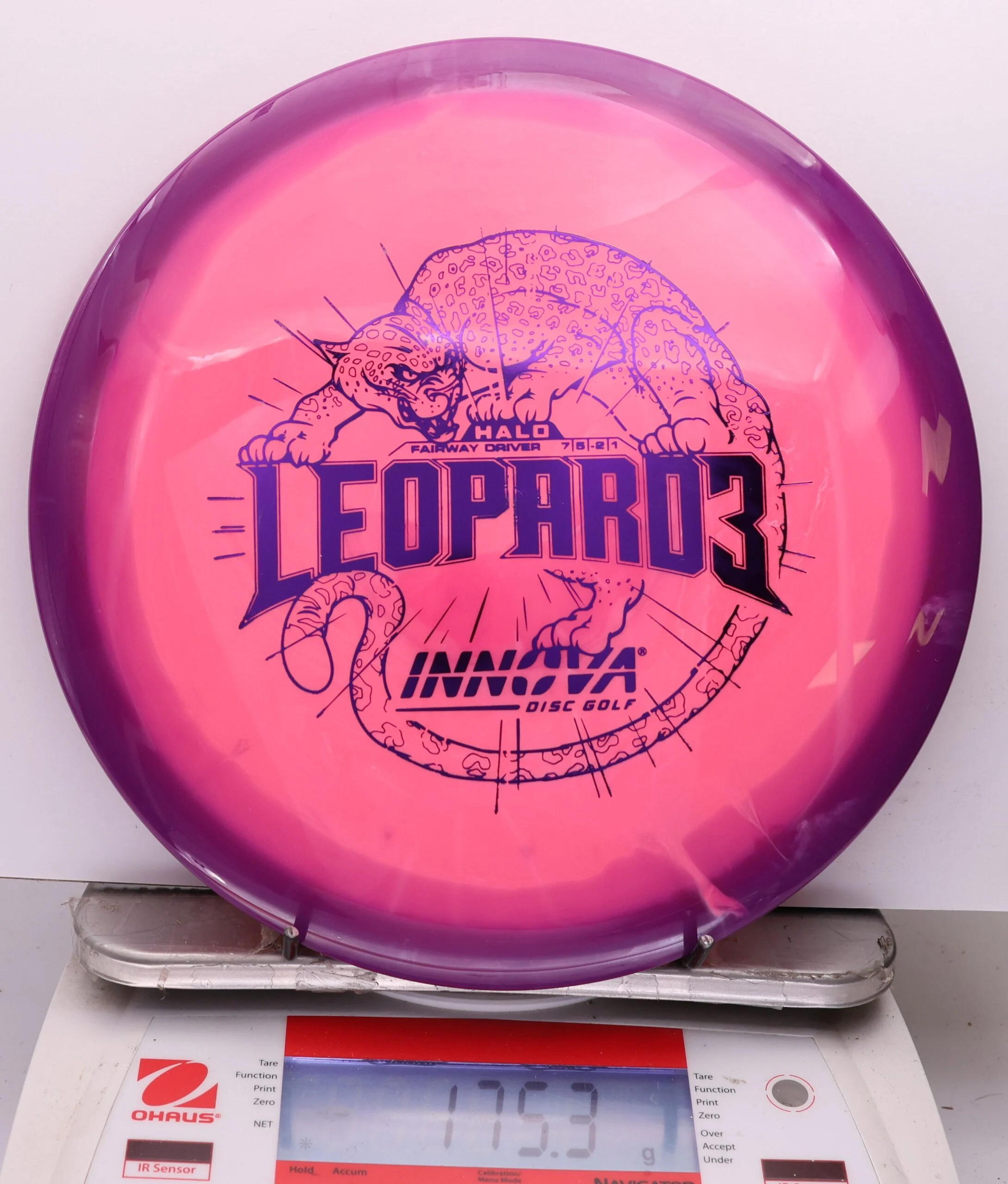 1110079 Halo Star Leopard3 - #203 Purple-Pink, 175