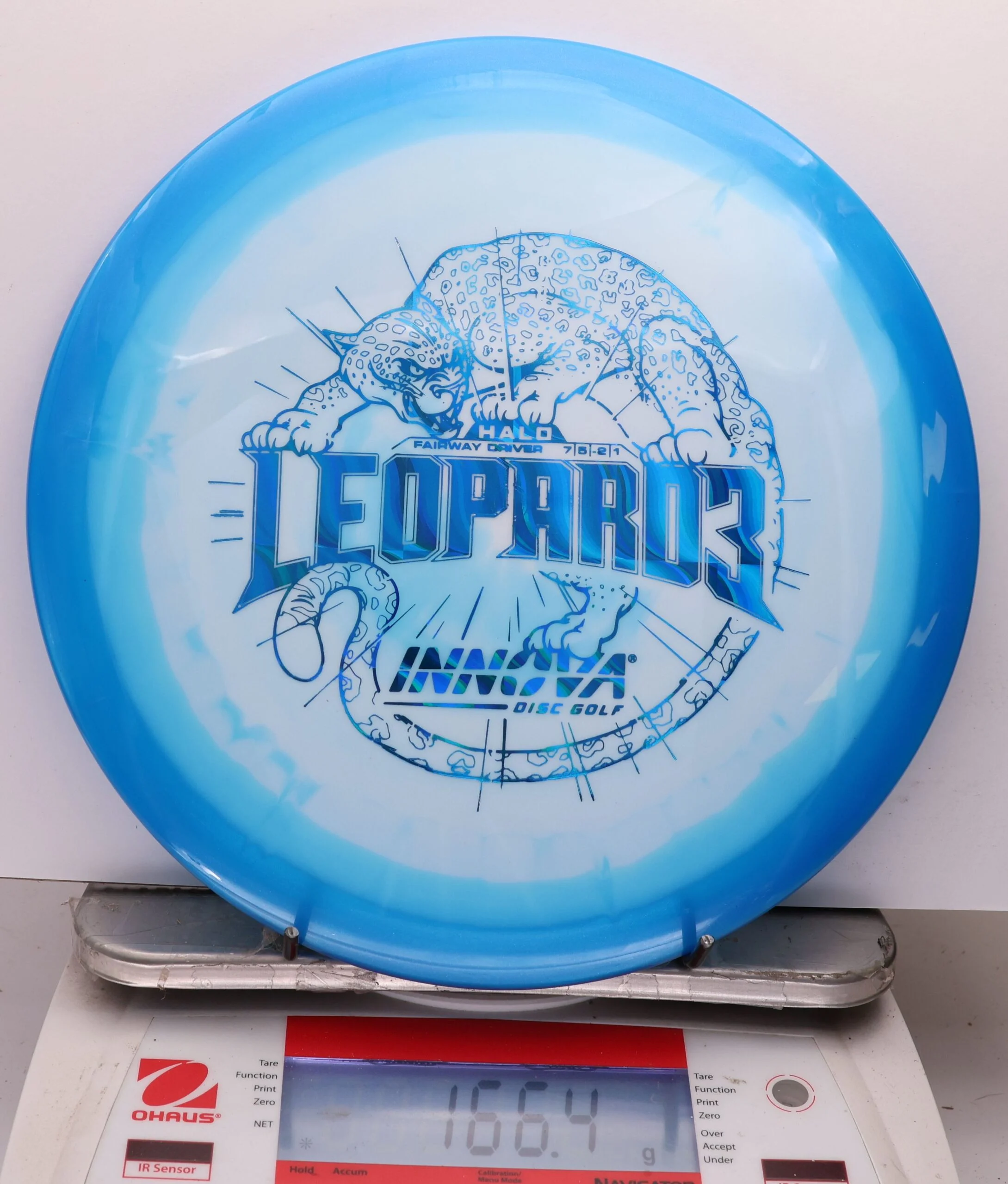1110085 Halo Star Leopard3 - #205 Blue-White, 166