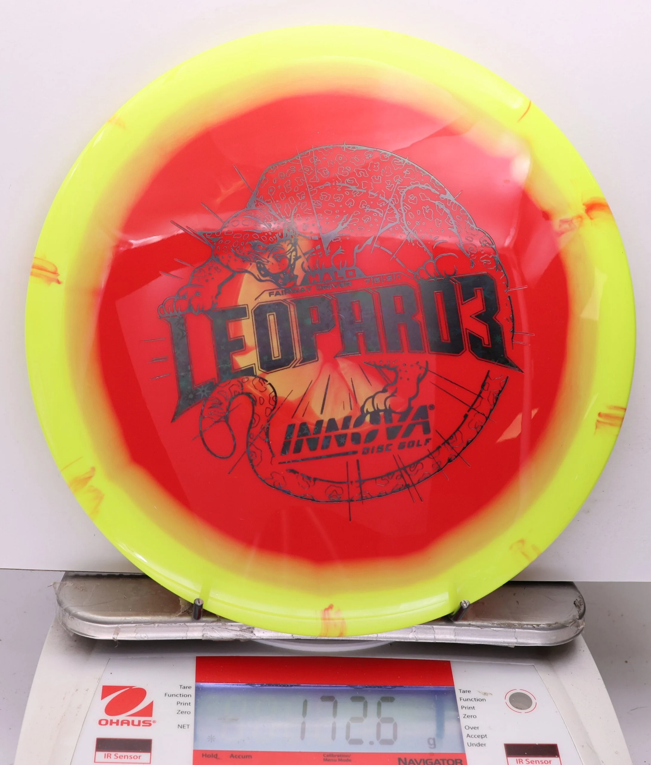 1110086 Halo Star Leopard3 - #206 Yellow-Red, 173