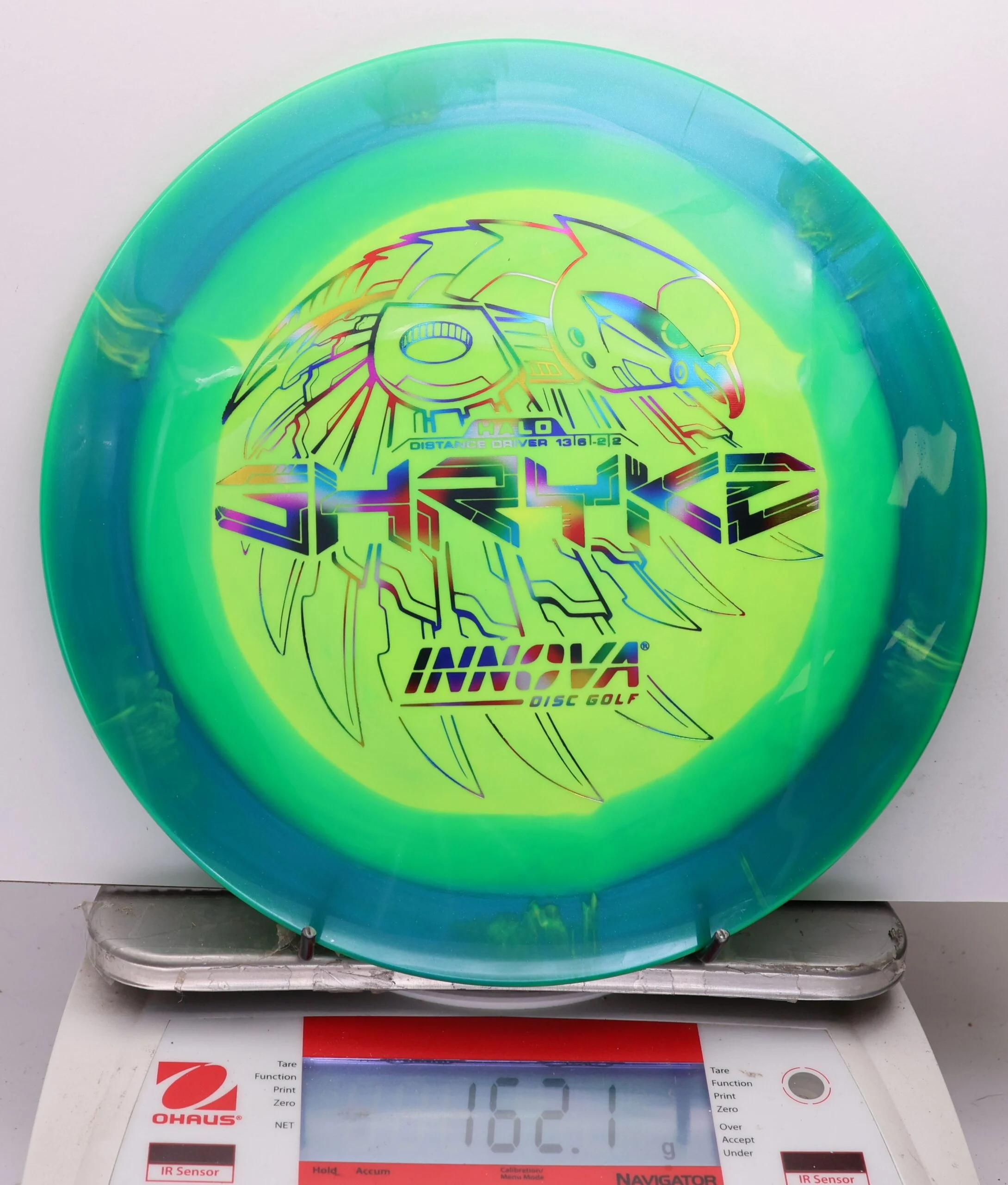 1110143 Halo Star Shryke - #211 Teal-Yellow, 162