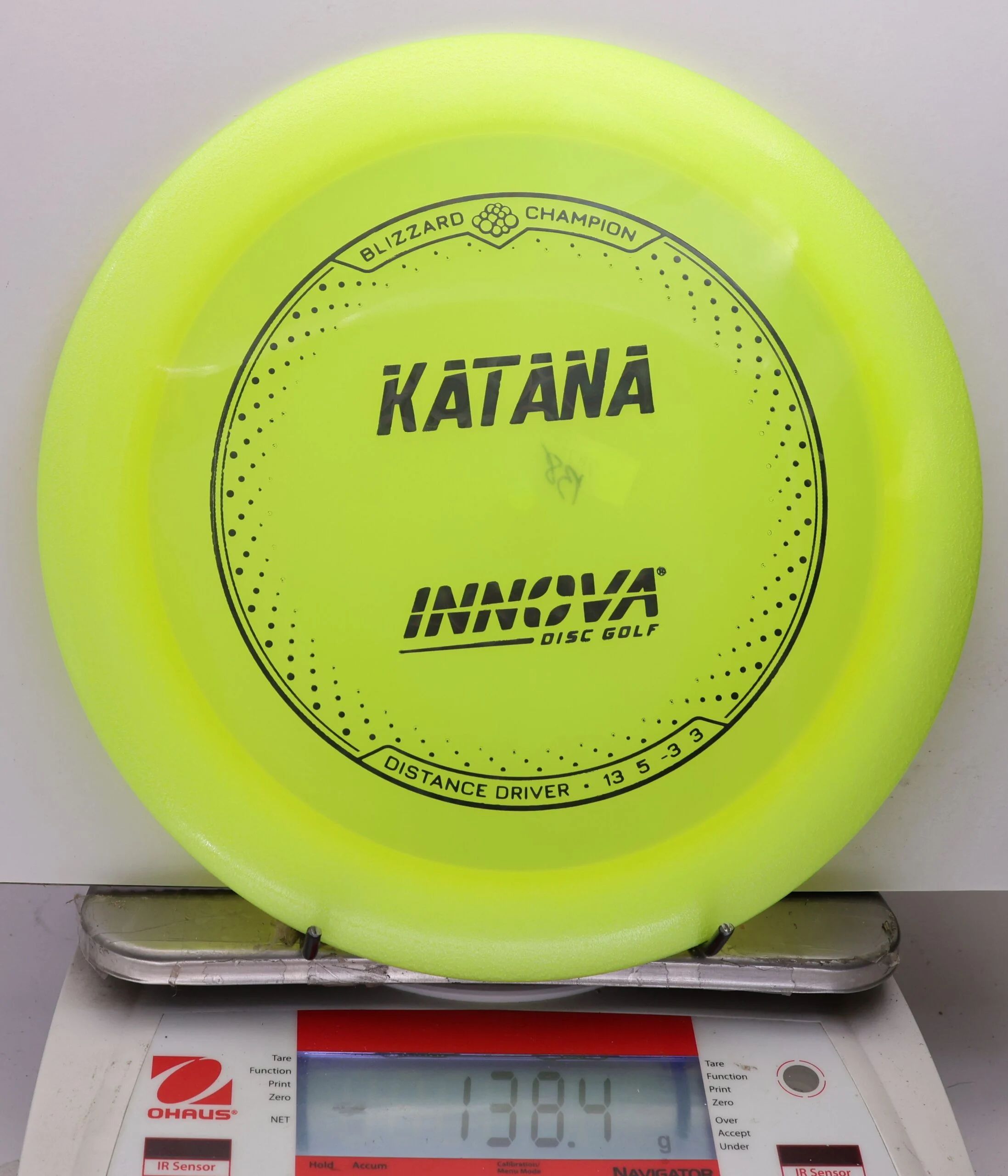 1110757 Blizzard Katana - #207 NYellow, 138