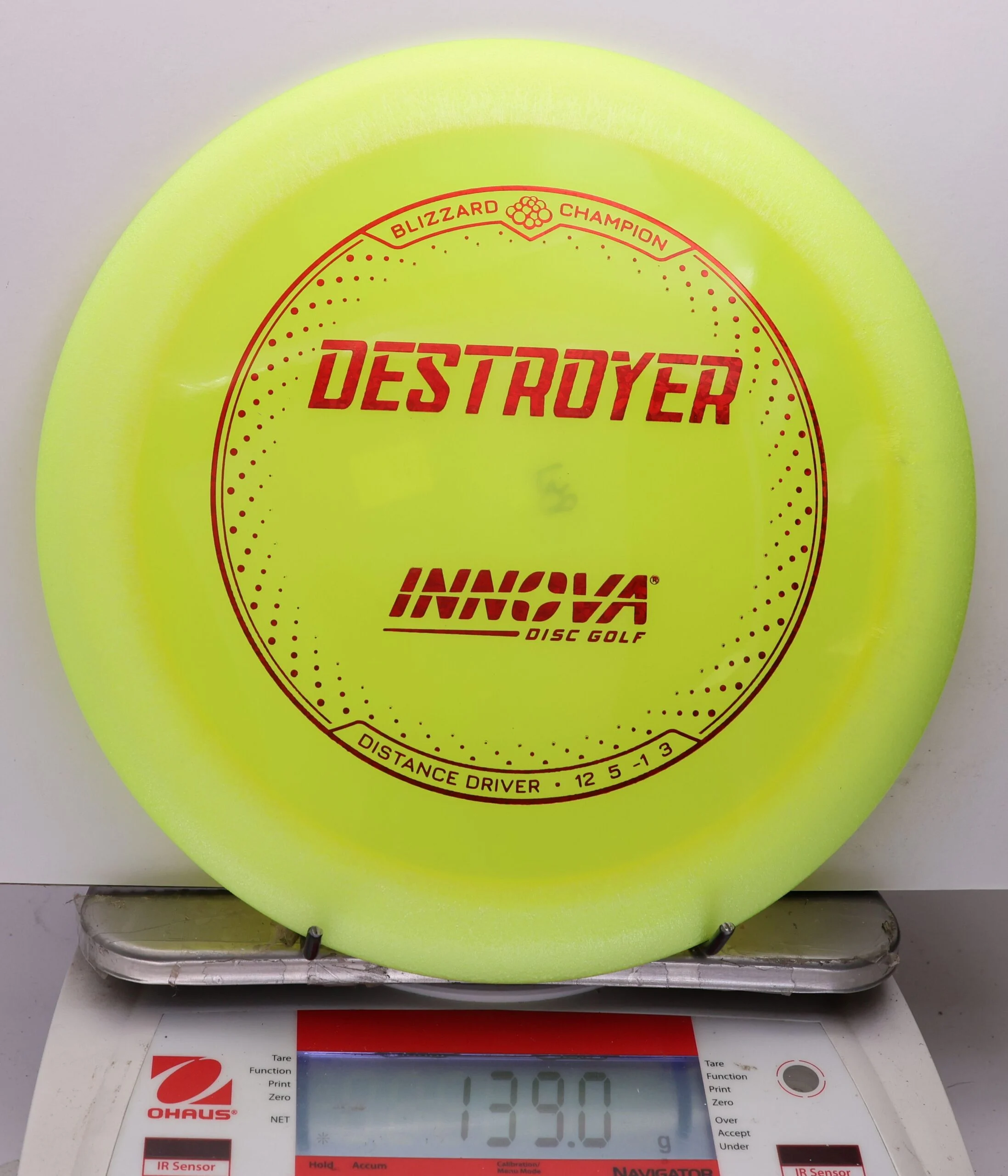 1110771 Blizzard Destroyer - #201 Yellow, 139