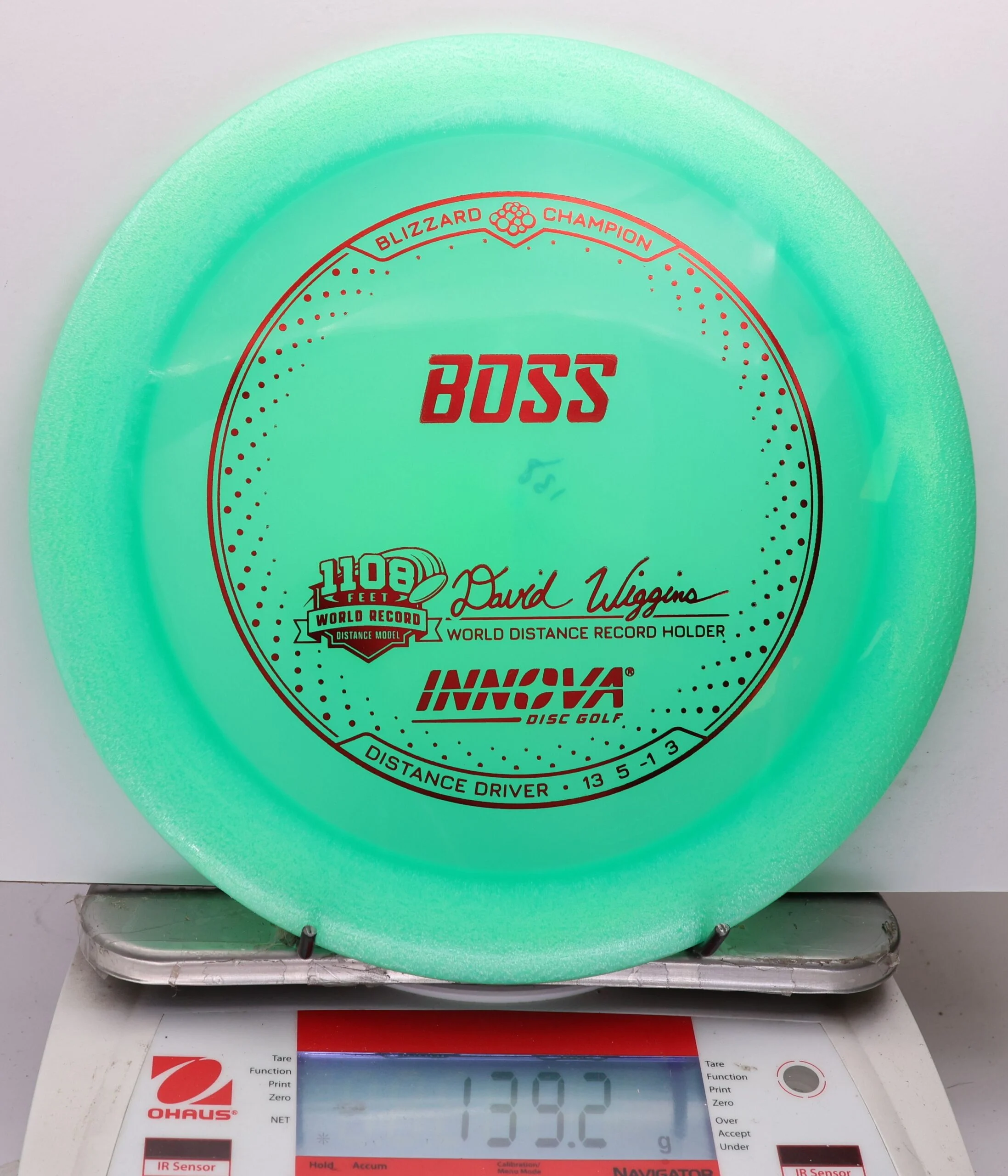 1110786 Blizzard Boss, Wiggins 1108 - #201 TealGreen, 139
