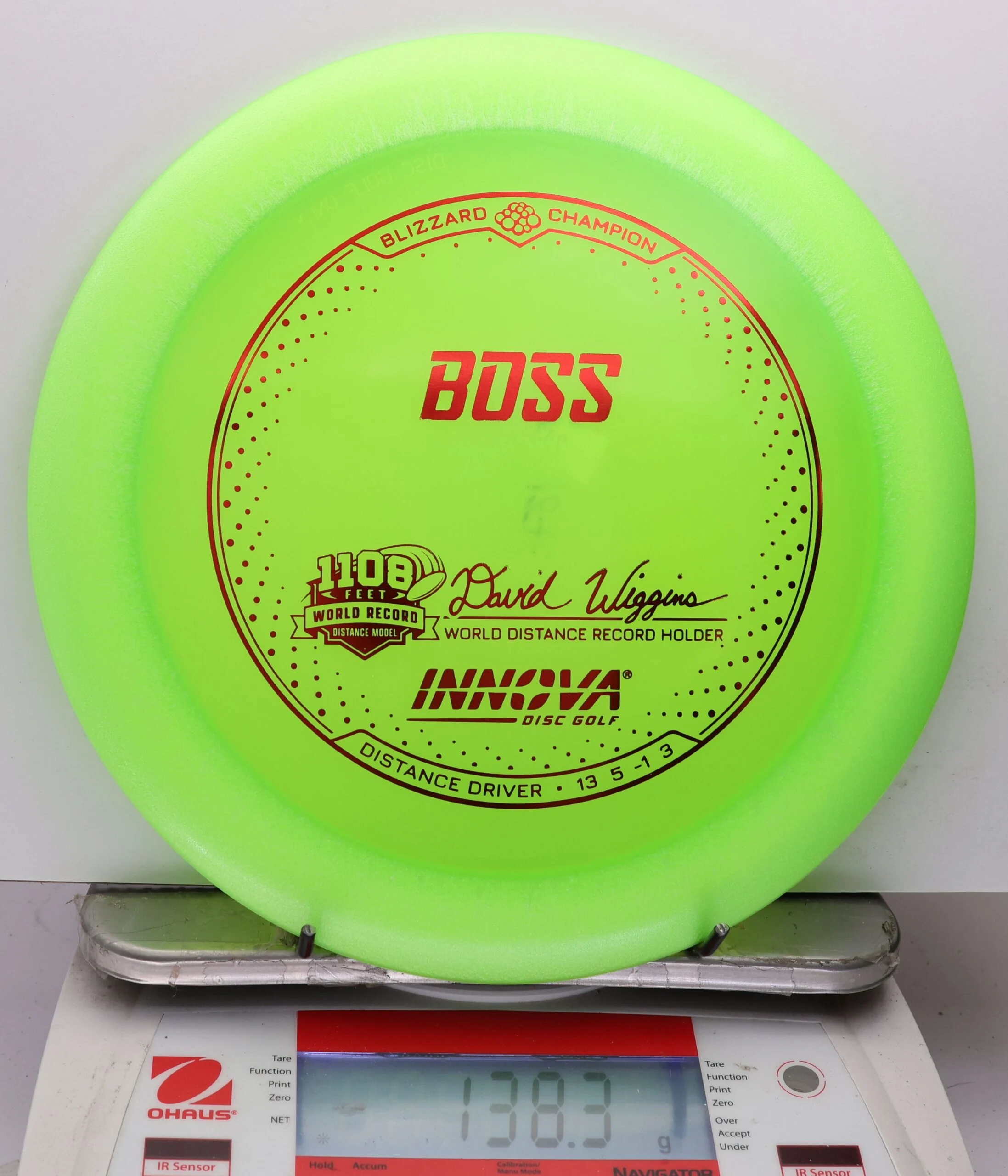 1110788 Blizzard Boss, Wiggins 1108 - #203 NYellow, 138