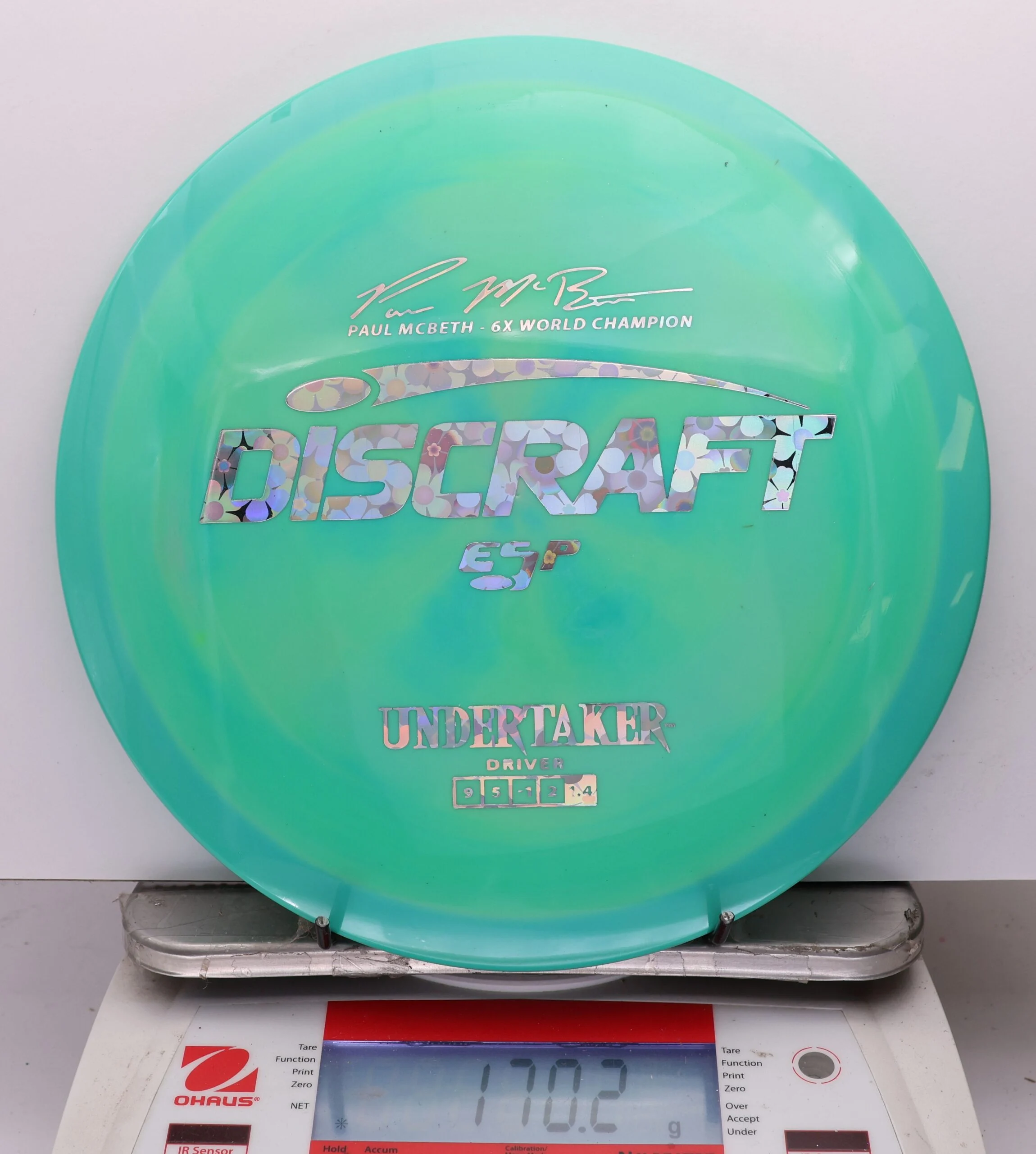 1111375 ESP Undertaker, Paul McBeth 6X - #497 Green, 170
