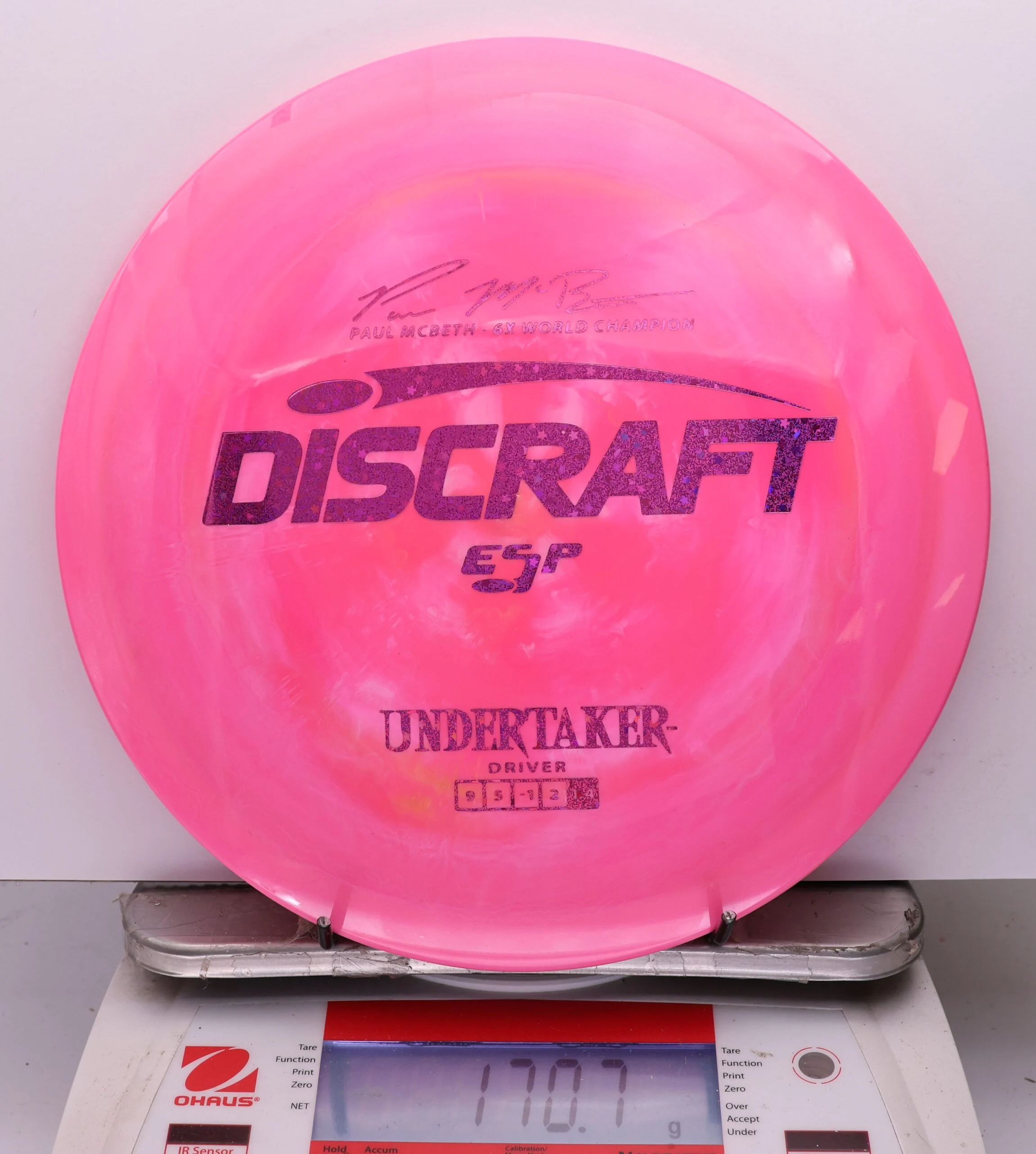 1111378 ESP Undertaker, Paul McBeth 6X - #500 Pink, 171
