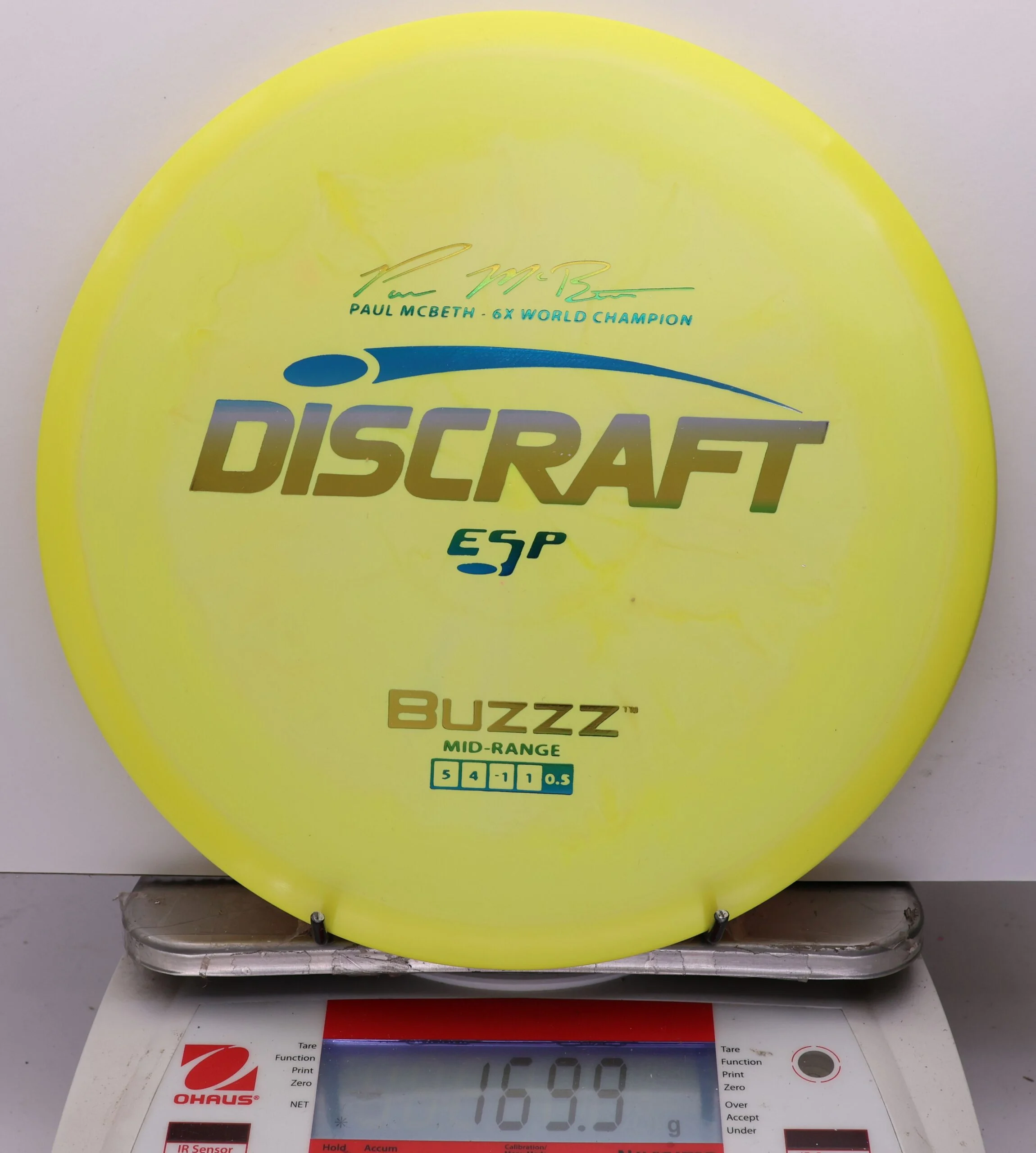 1111389 ESP Buzzz, Paul McBeth 6X - #496 Yellow, 170