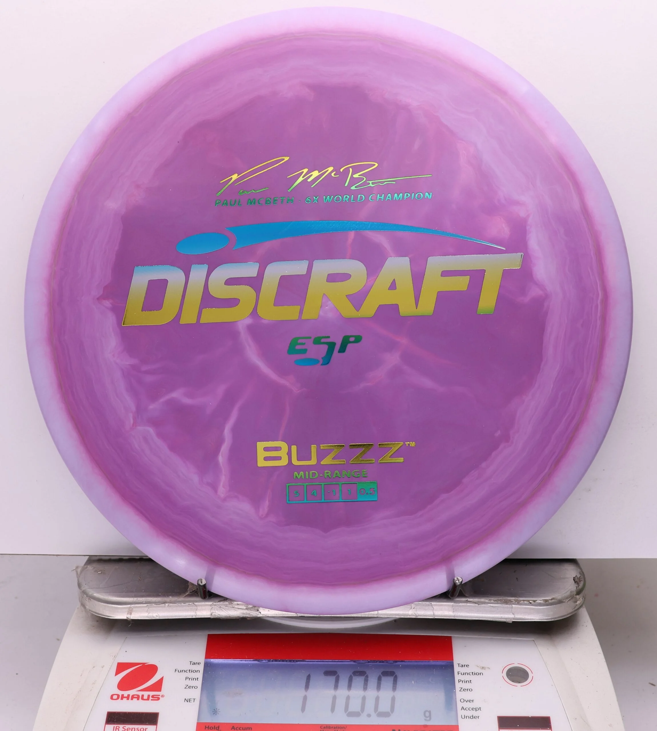 1111390 ESP Buzzz, Paul McBeth 6X - #497 Purple, 170