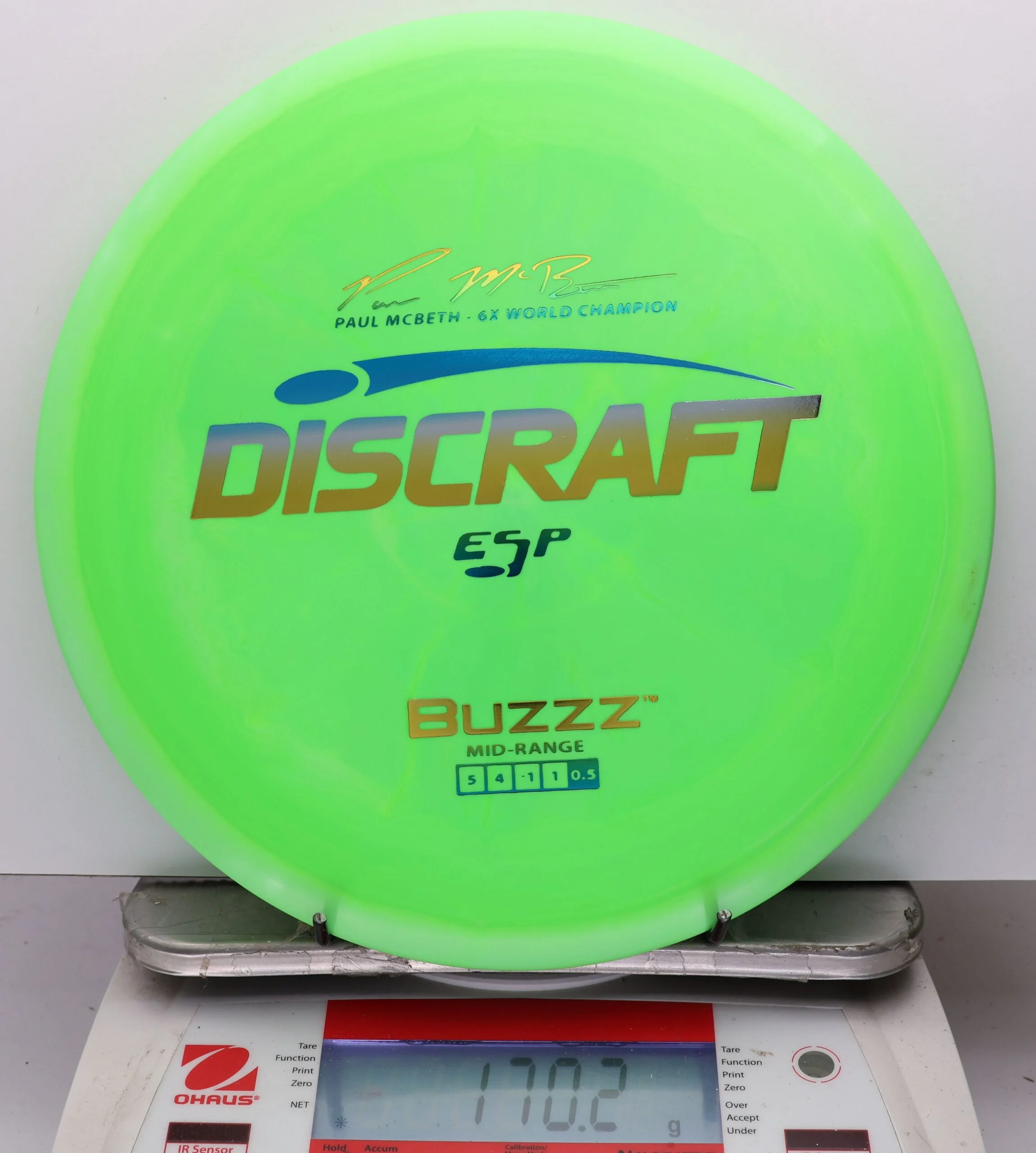 1111391 ESP Buzzz, Paul McBeth 6X - #498 Green, 170