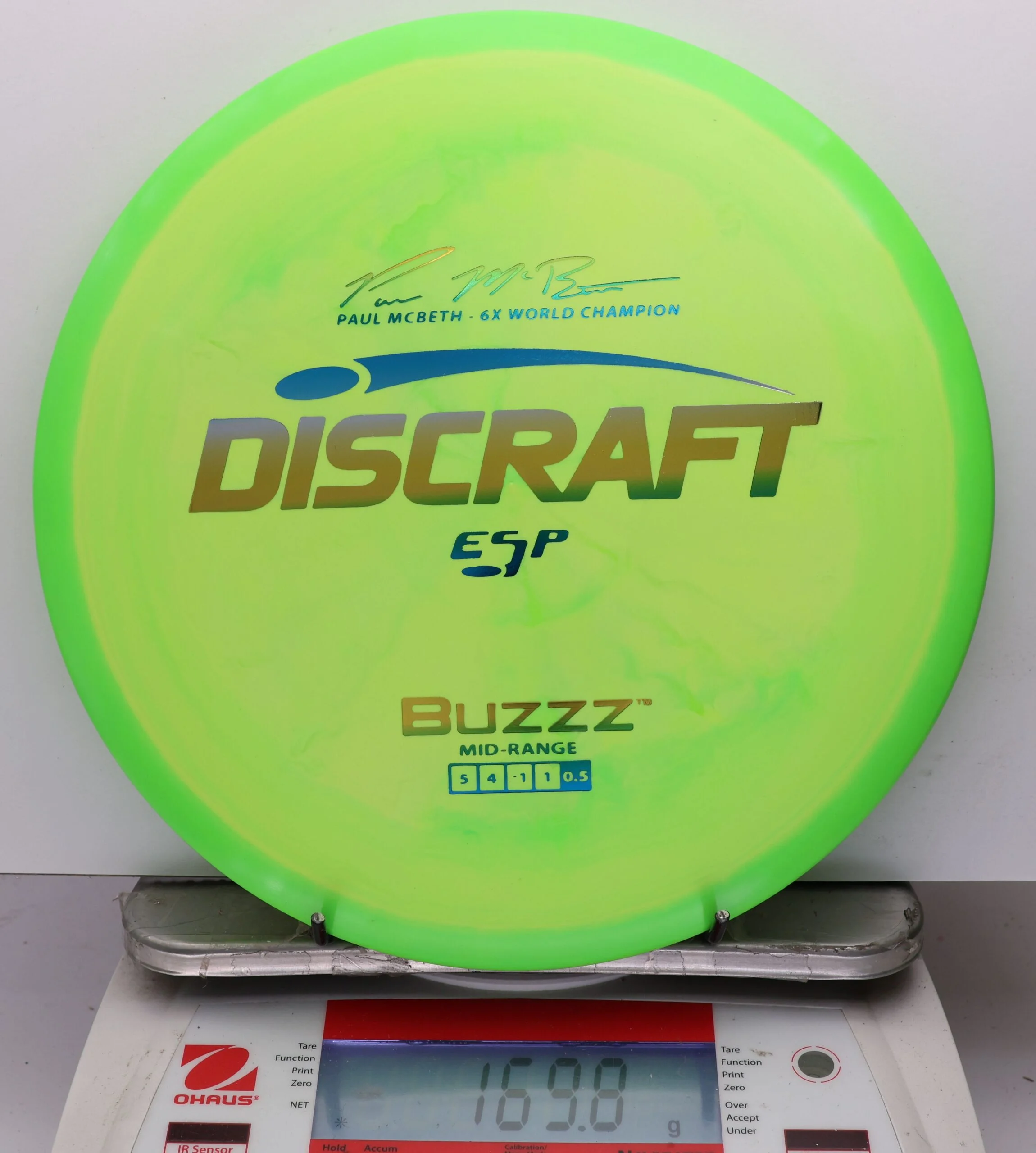 1111392 ESP Buzzz, Paul McBeth 6X - #499 Grellow, 170