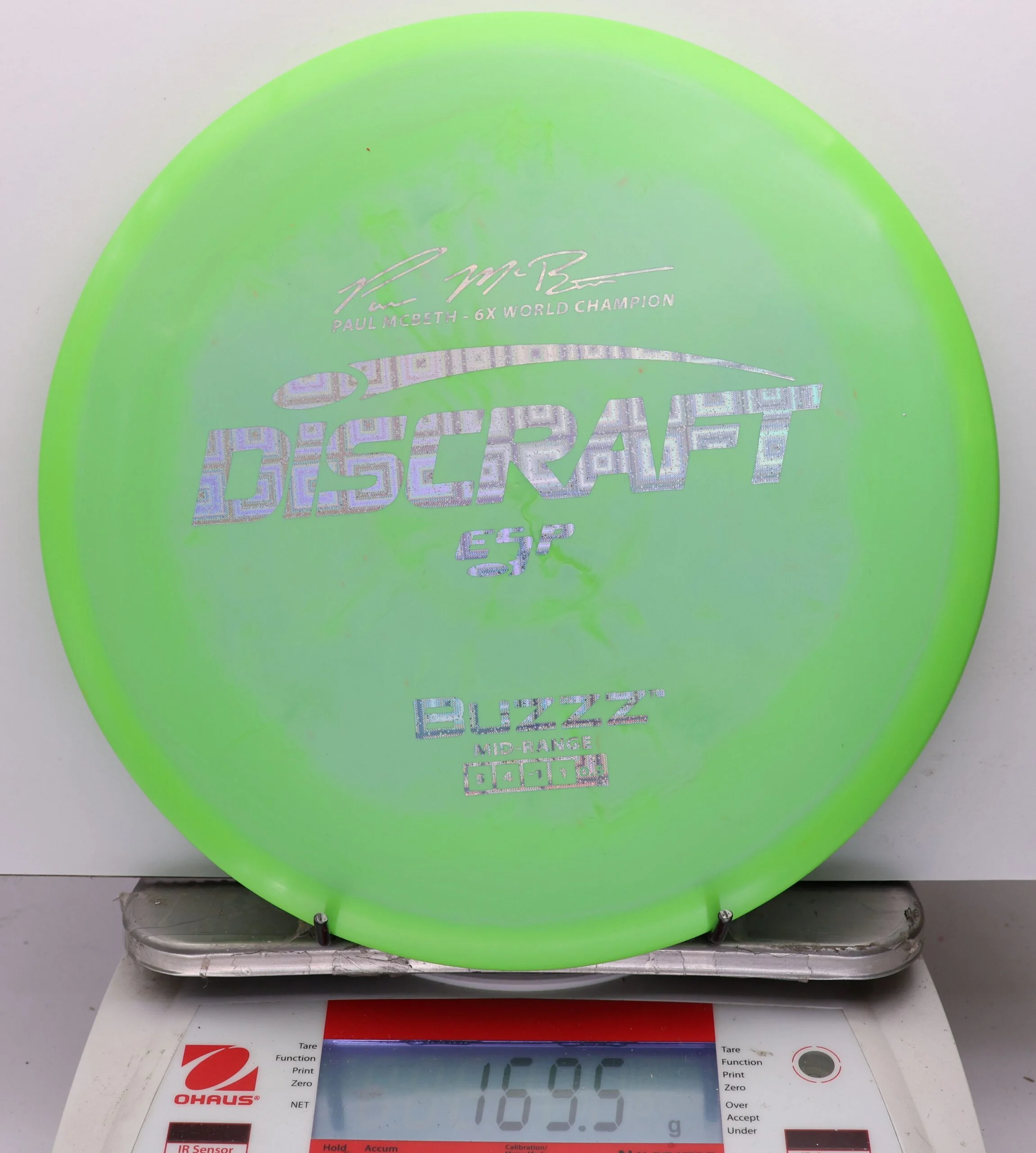 1111393 ESP Buzzz, Paul McBeth 6X - #500 LtGreen, 170