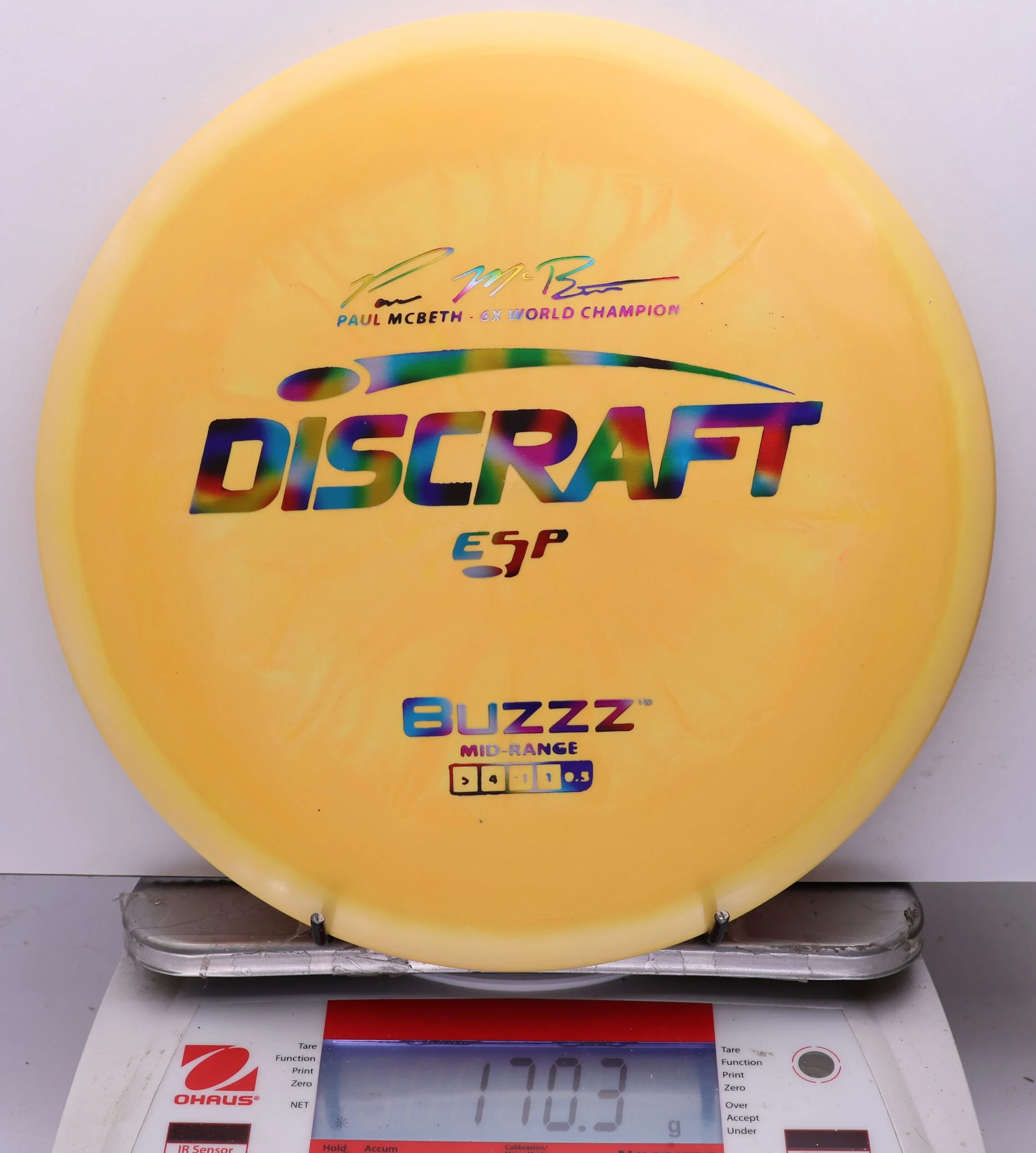 1111400 ESP Buzzz, Paul McBeth 6X - #502 LtORange, 170