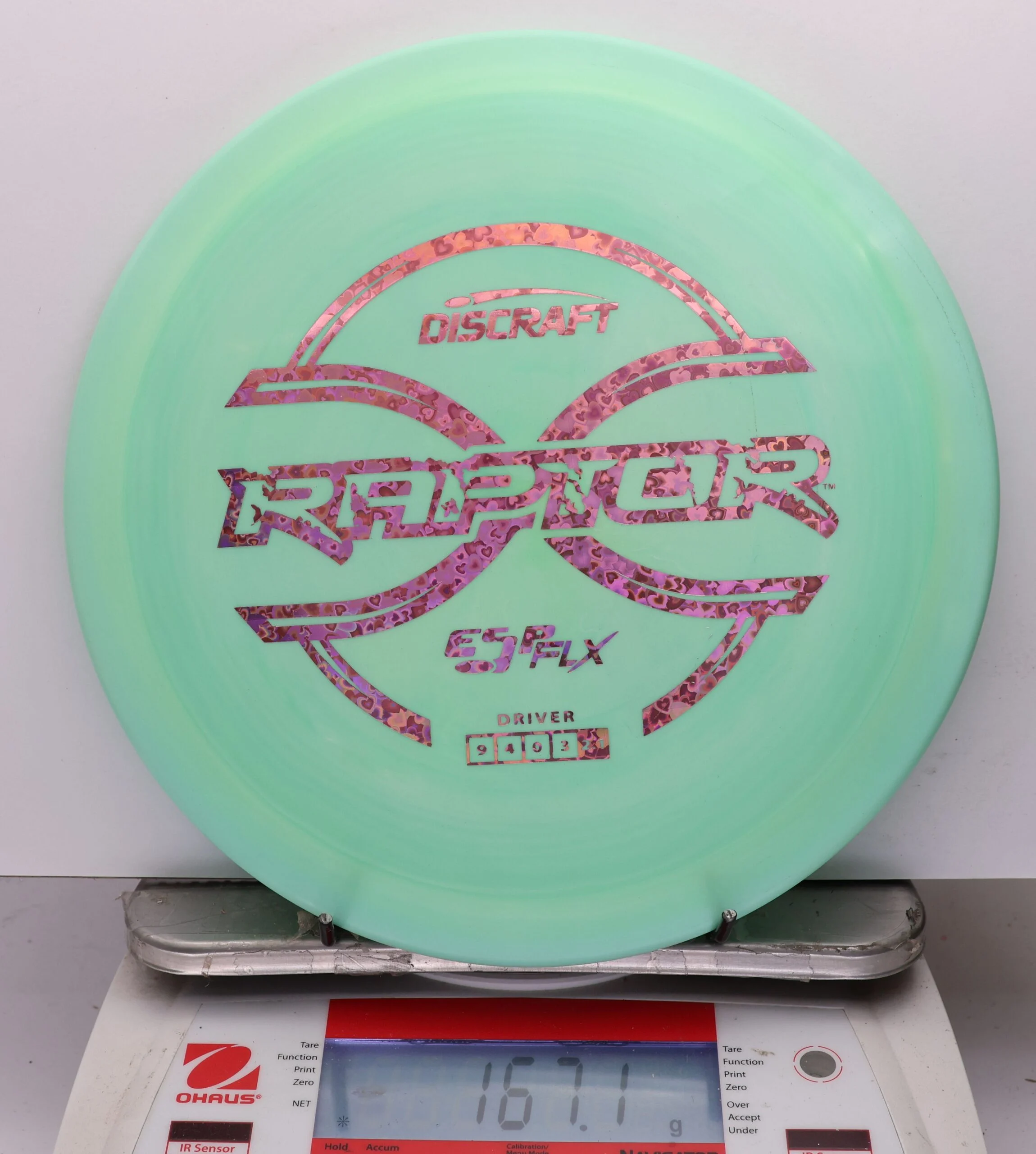 1111625 ESP FLX Raptor - #498 Aqua, 167