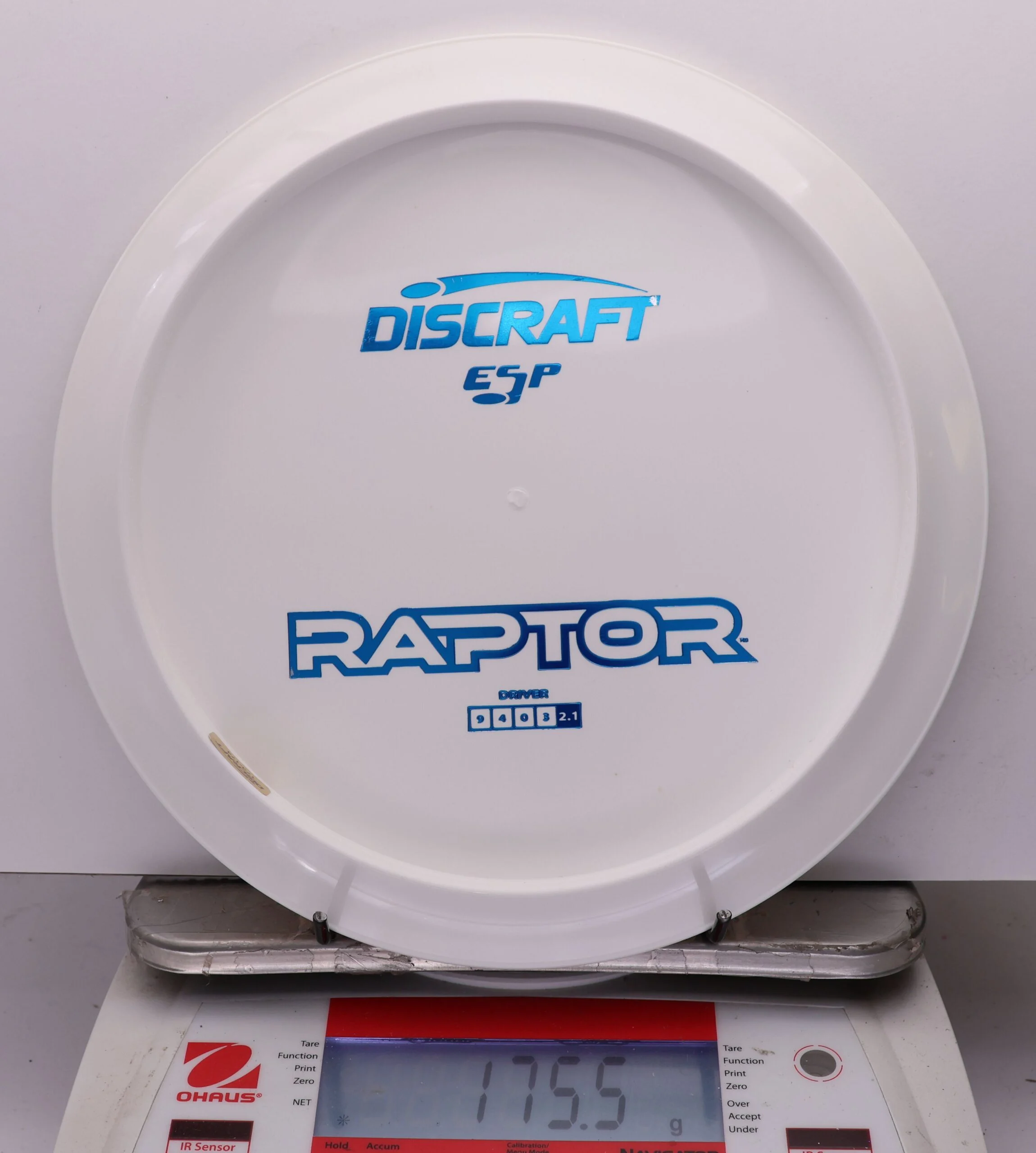 1111731 ESP Raptor, Bottom Stamp - #497 White, 176