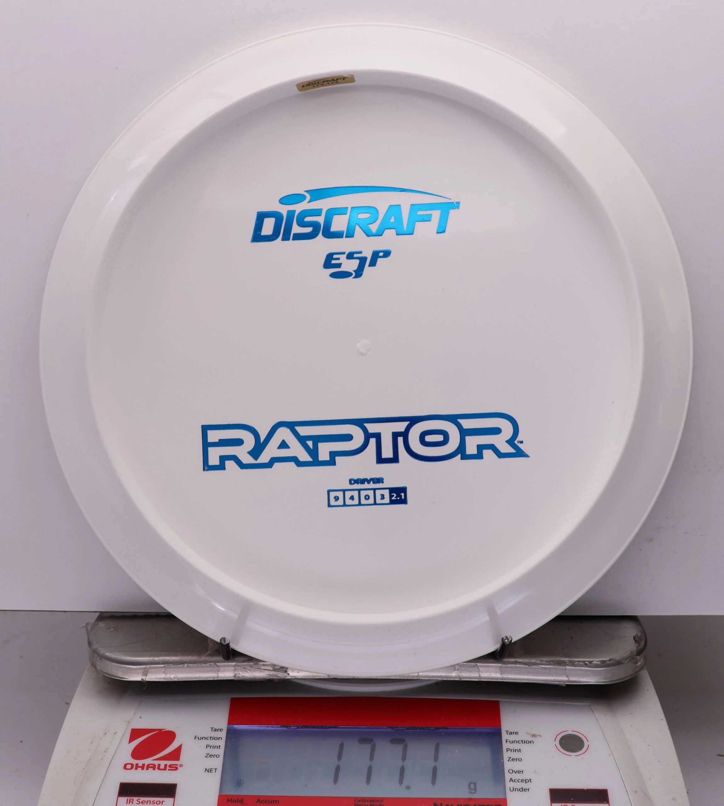 1111732 ESP Raptor, Bottom Stamp - #498 White, 177