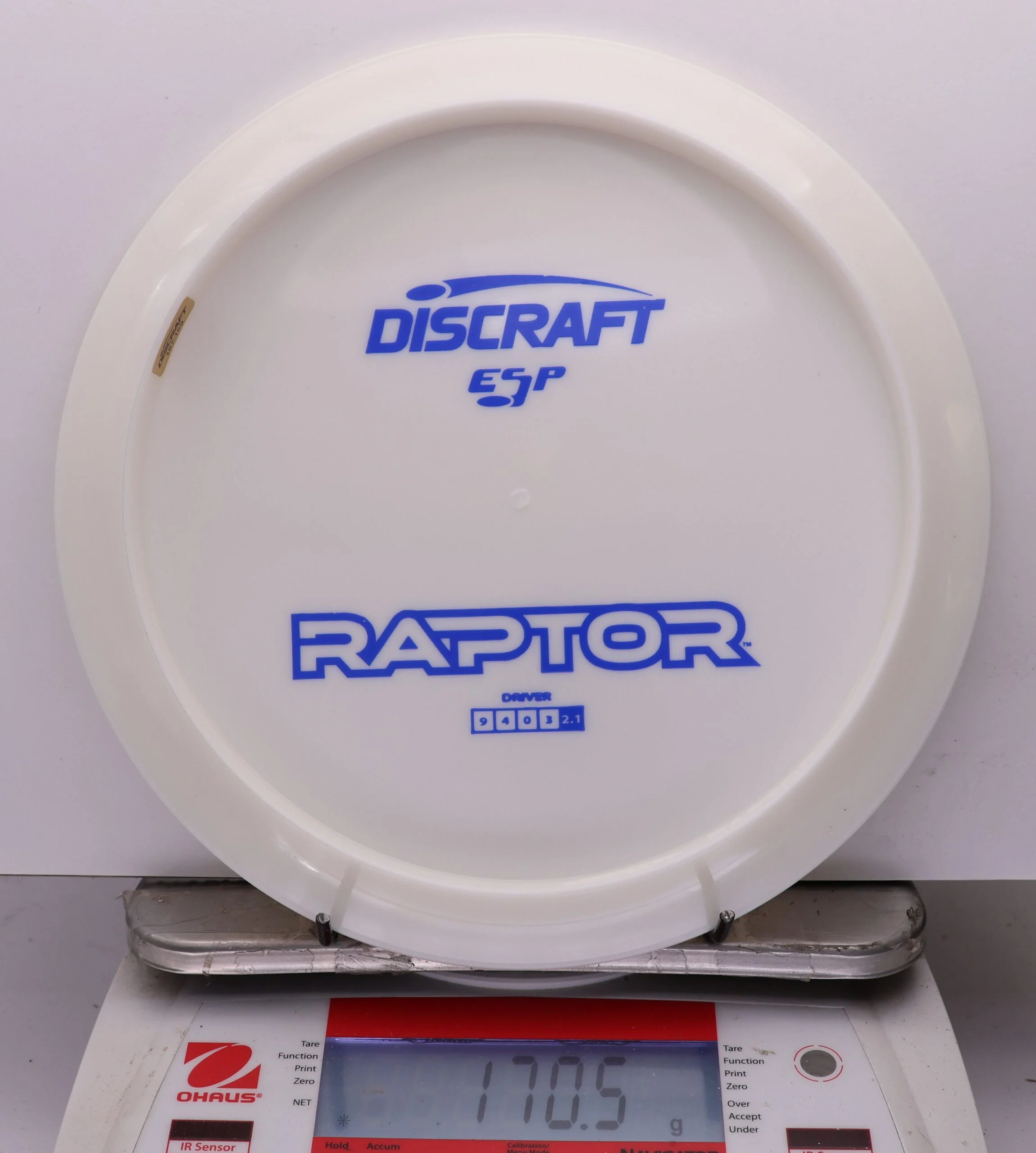 1111740 ESP Raptor, Bottom Stamp - #502 White, 171