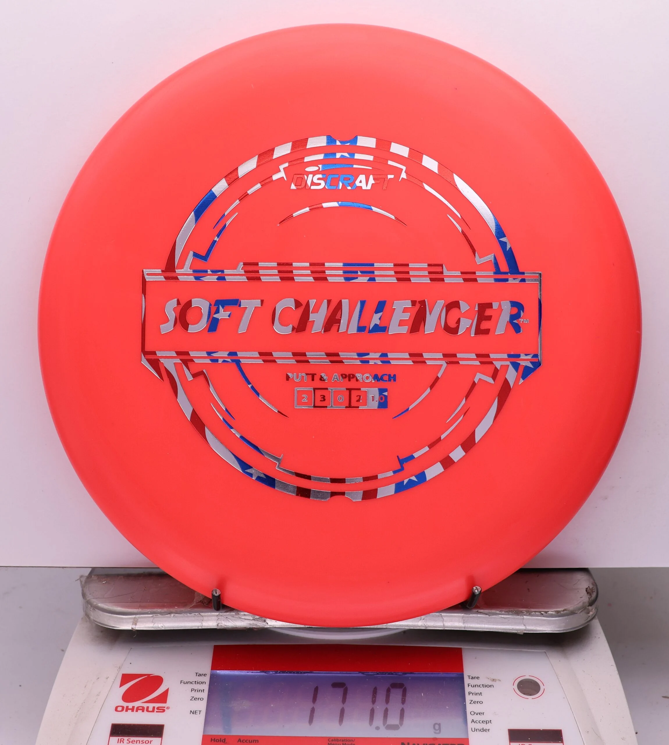 1112261 Putter Line Soft Challenger - #500 Red, 171