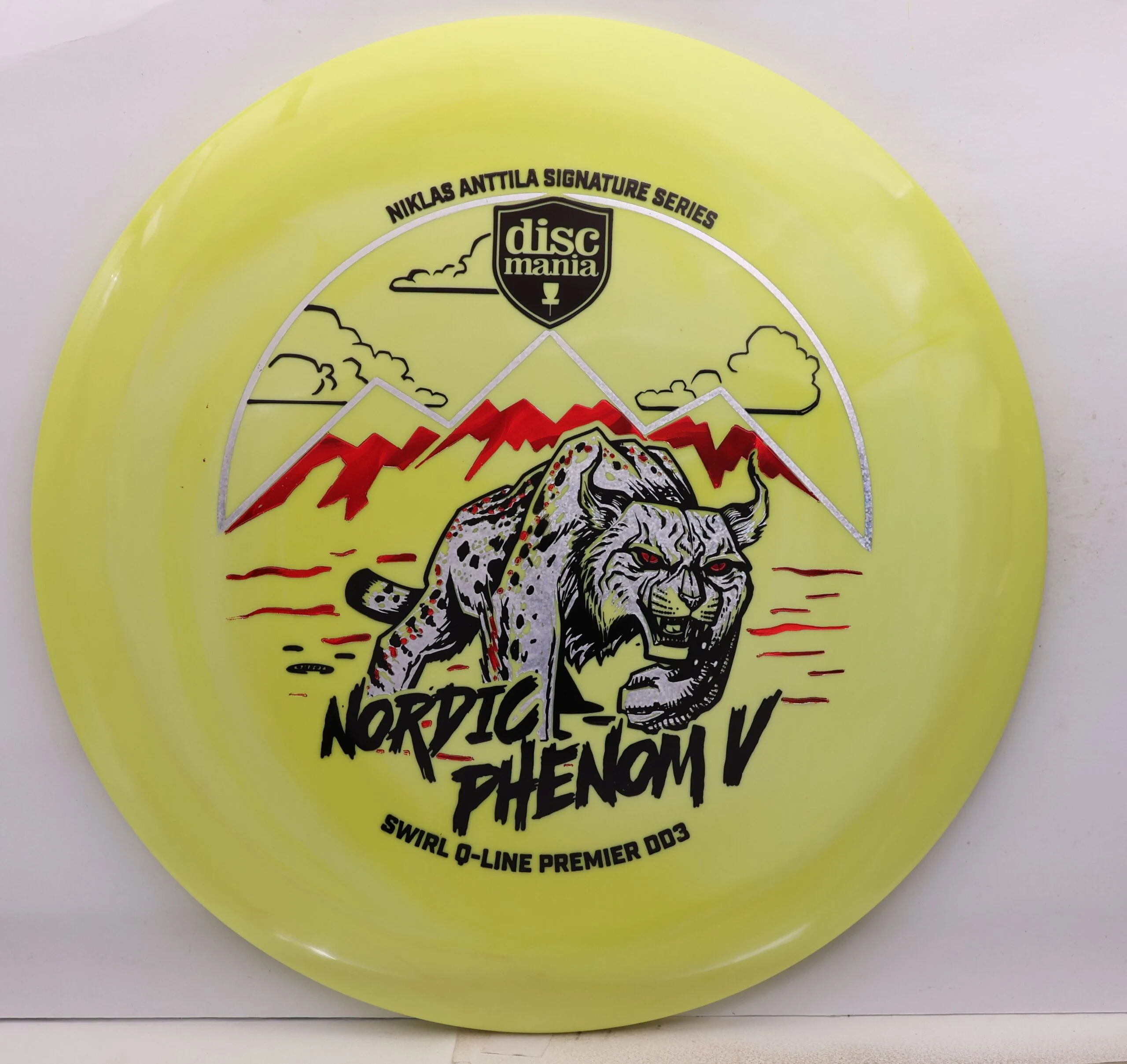 Swirl Q-Line Premier DD3, Nordic Phenom 5 - Niklas Anttila 2026 Signature Series - Image 3