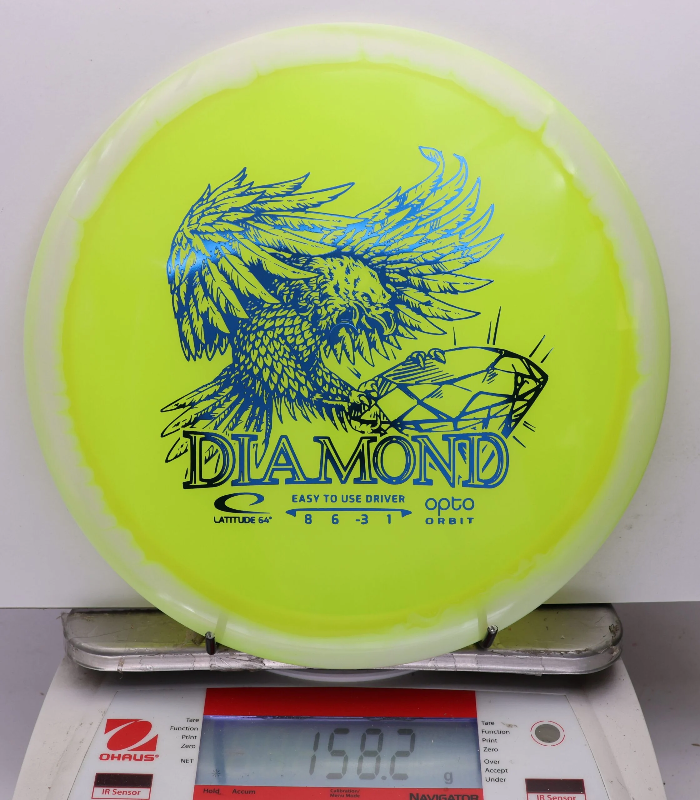 1113022 Opto Orbit Diamond - #09 White-NYellow, 158