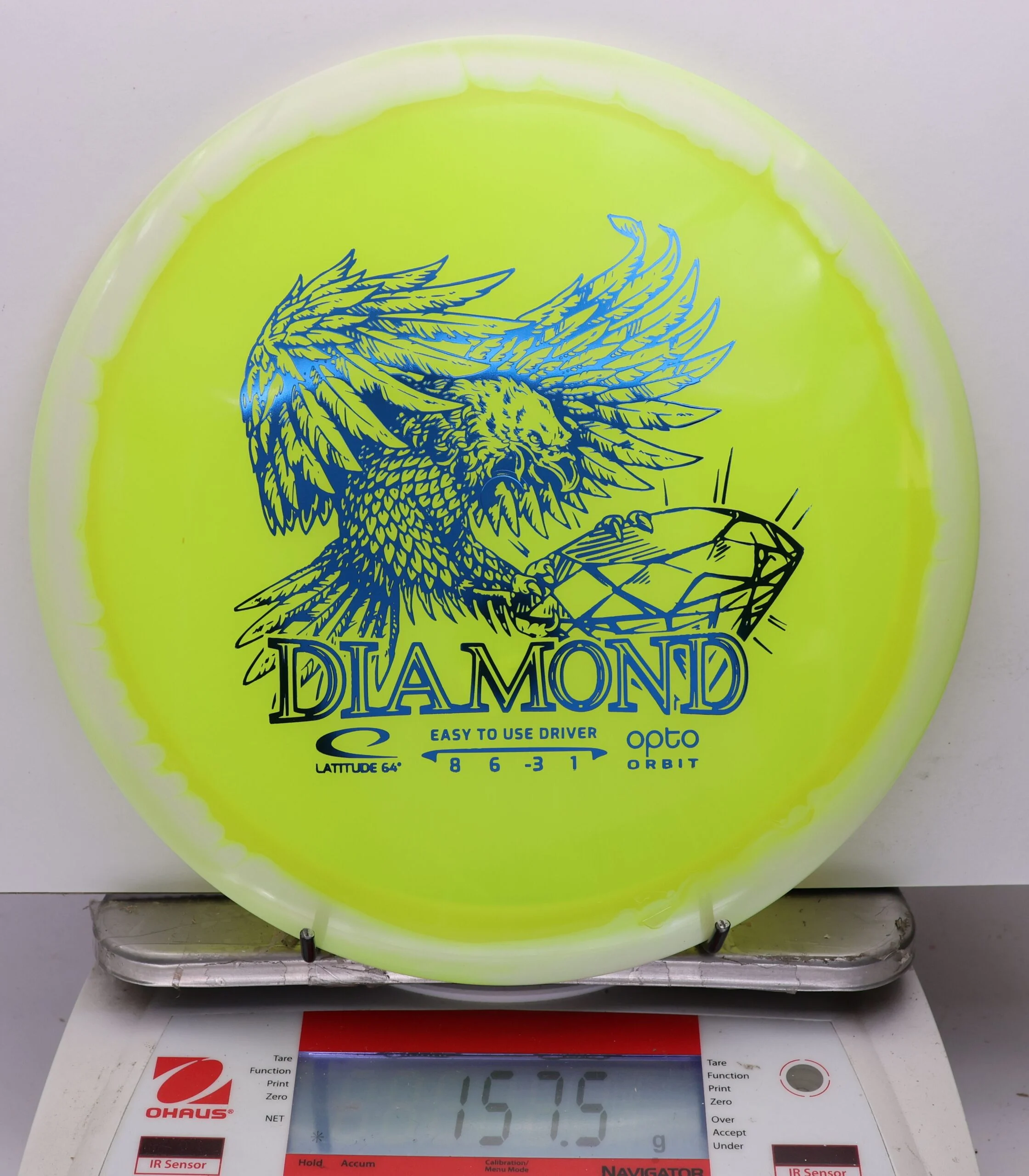 1113023 Opto Orbit Diamond - #10 White-NYellow, 158