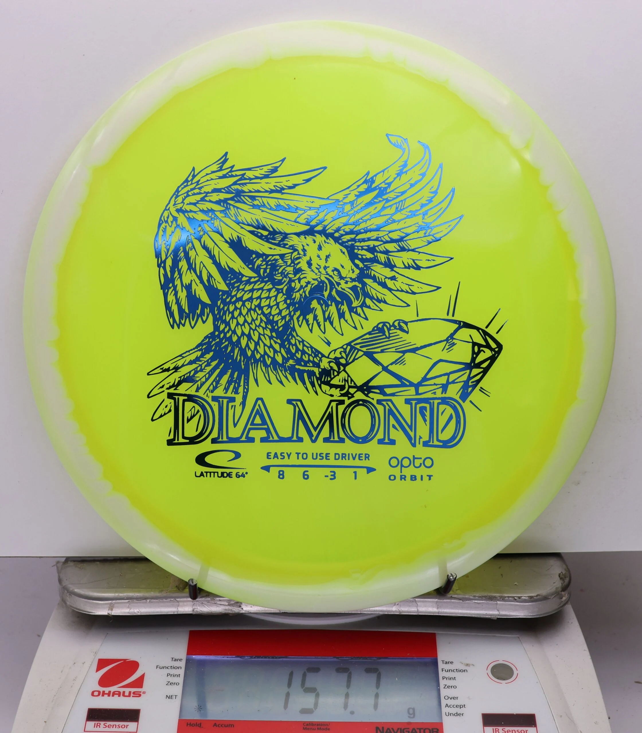 1113054 Opto Orbit Diamond - #12 White-NYellow, 158