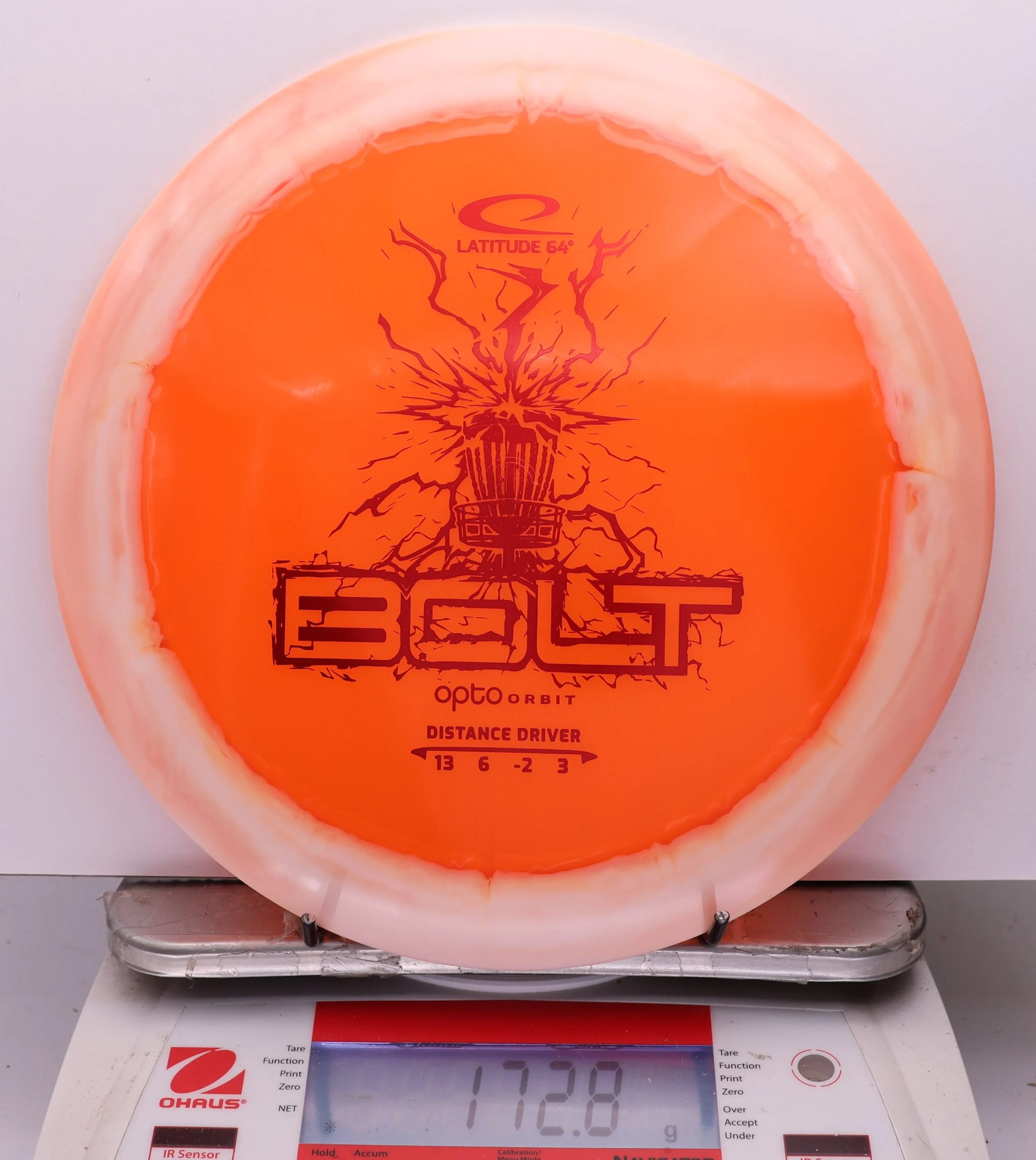 1113239 Opto Orbit Bolt - #08 White-Orange, 173