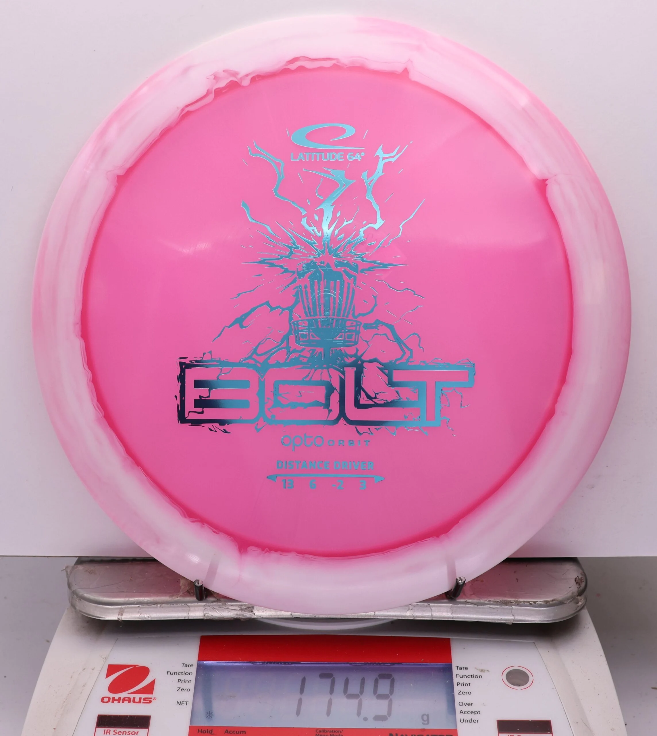 1113262 Opto Orbit Bolt - #12 White-Pink, 175