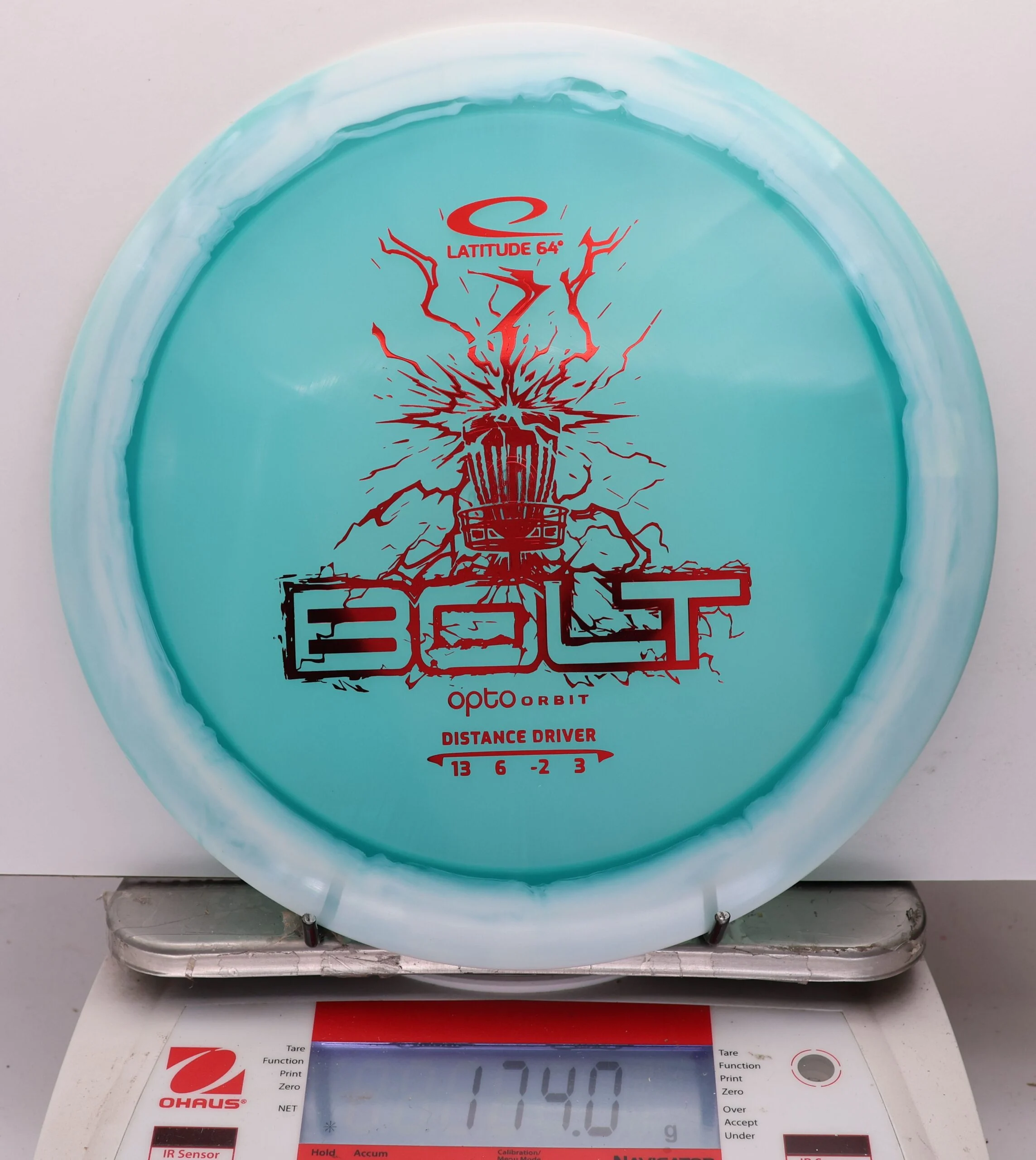 1113289 Opto Orbit Bolt - #20 White-Teal, 174
